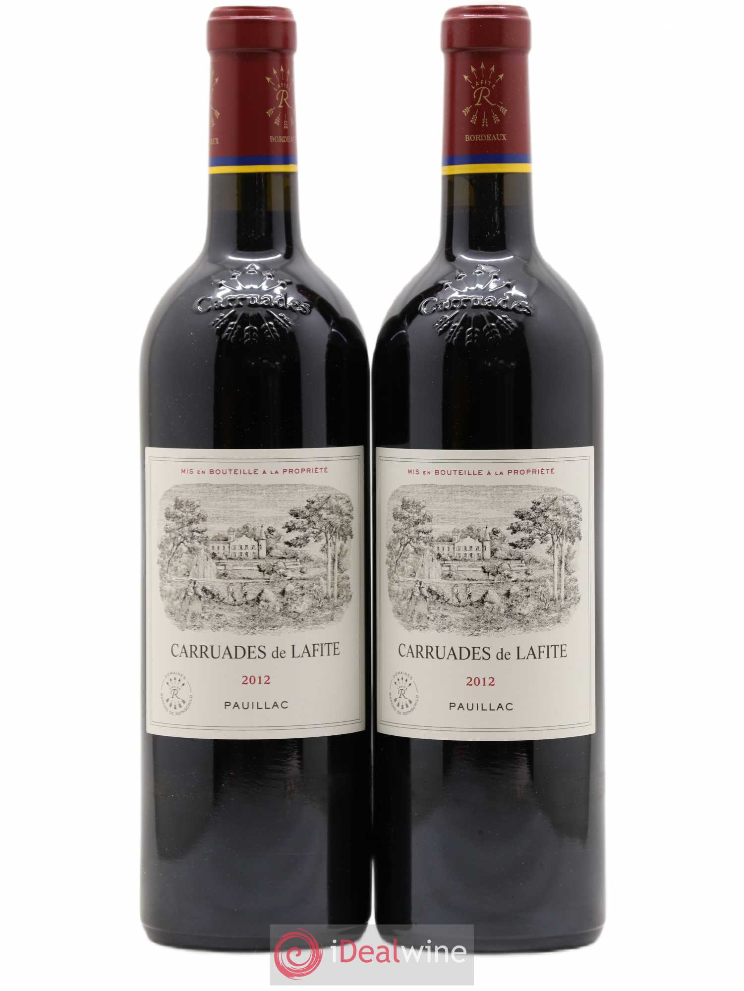 Carruades de Lafite Rothschild Second Vin 2012 - Posten von 2 Flaschen - 0