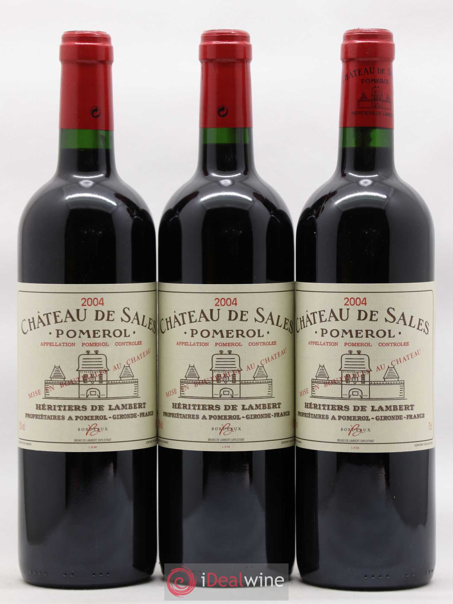 Château de Sales 2004 - Lot de 12 bouteilles - 1
