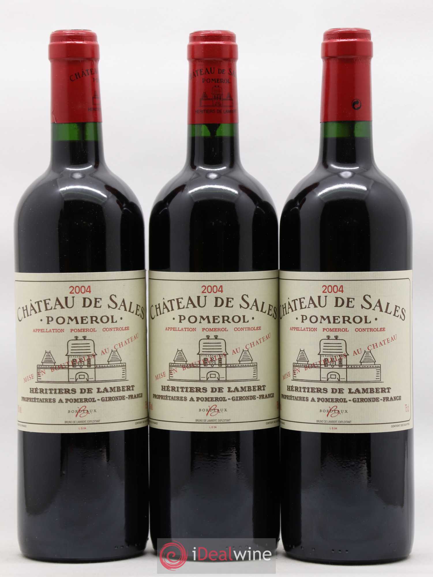 Château de Sales 2004 - Lot de 12 bouteilles - 2