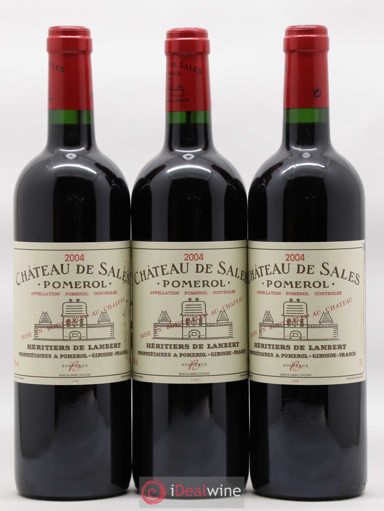 Château de Sales 2004 - Lot de 12 bouteilles - 3