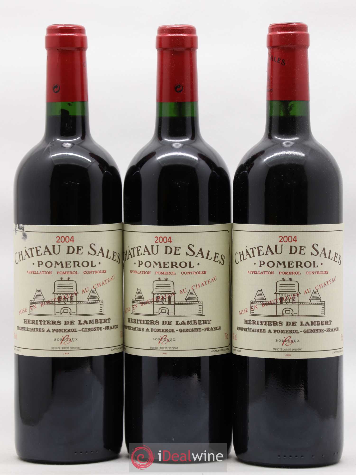 Château de Sales 2004 - Lot de 12 bouteilles - 4