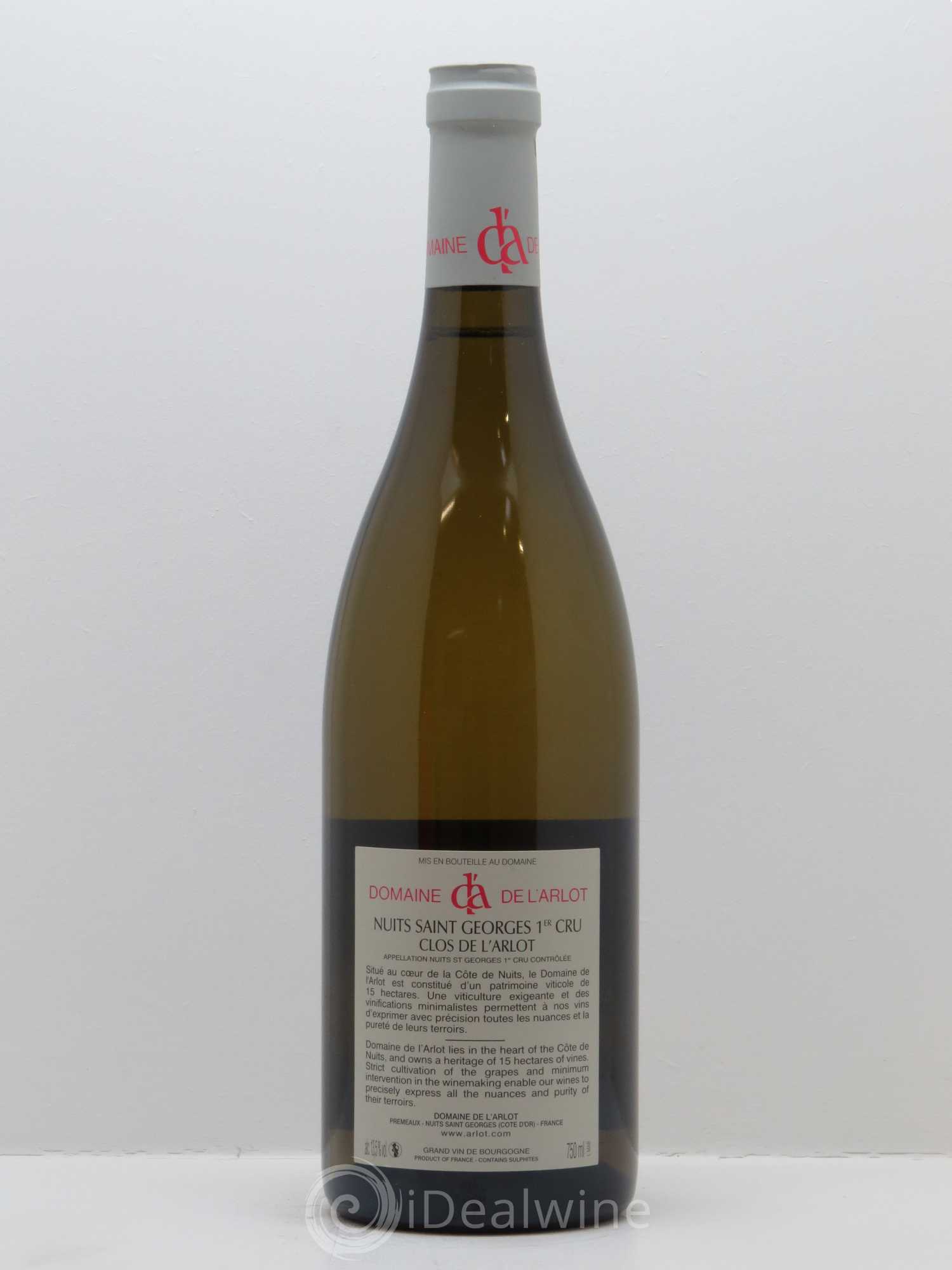 Nuits-Saint-Georges 1er Cru Clos de l'Arlot Domaine de l'Arlot 2014 - Lot de 1 bouteille - 1