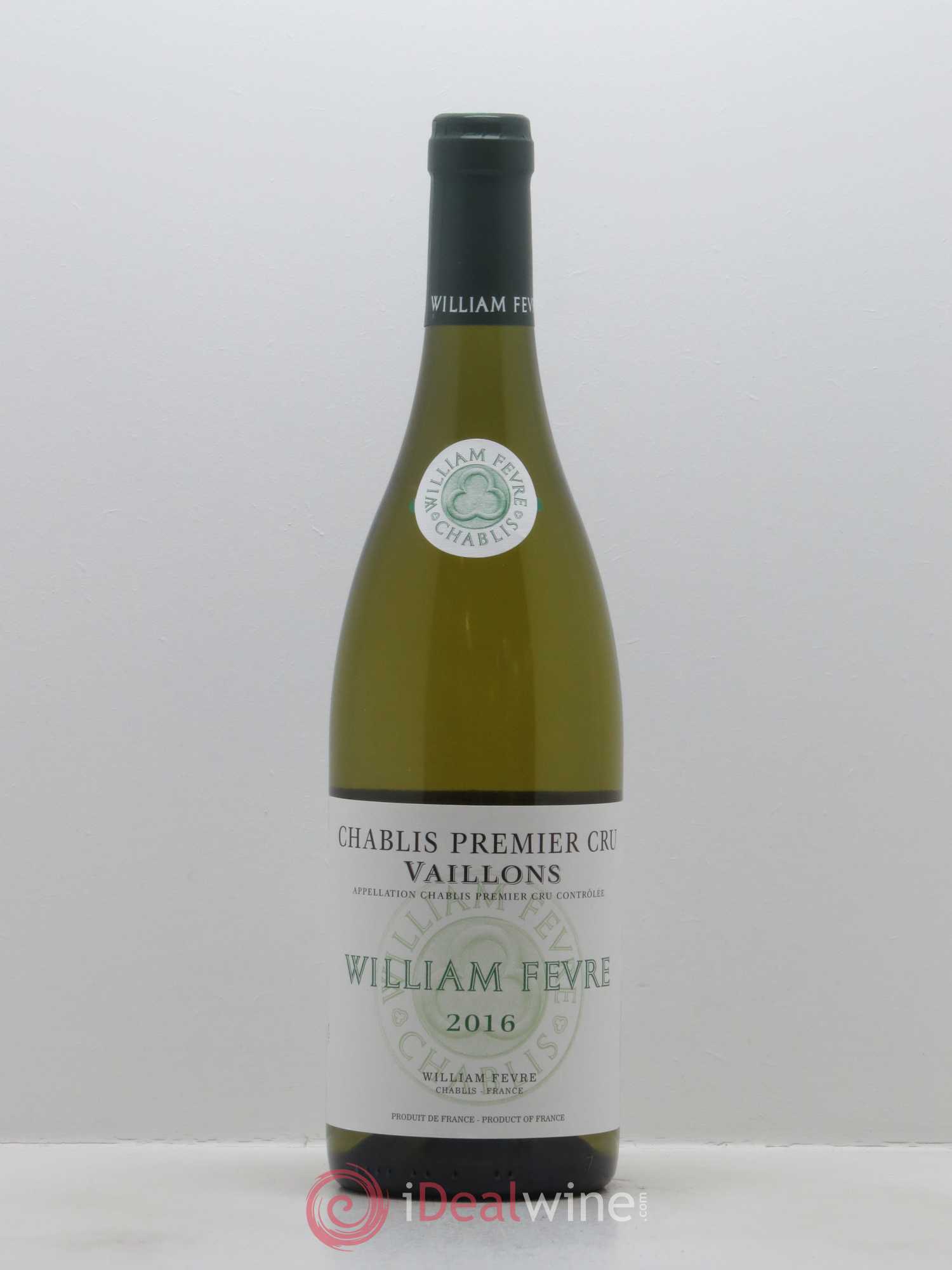 Chablis 1er Cru Vaillons William Fèvre 2016 - Lot of 1 bottle - 0