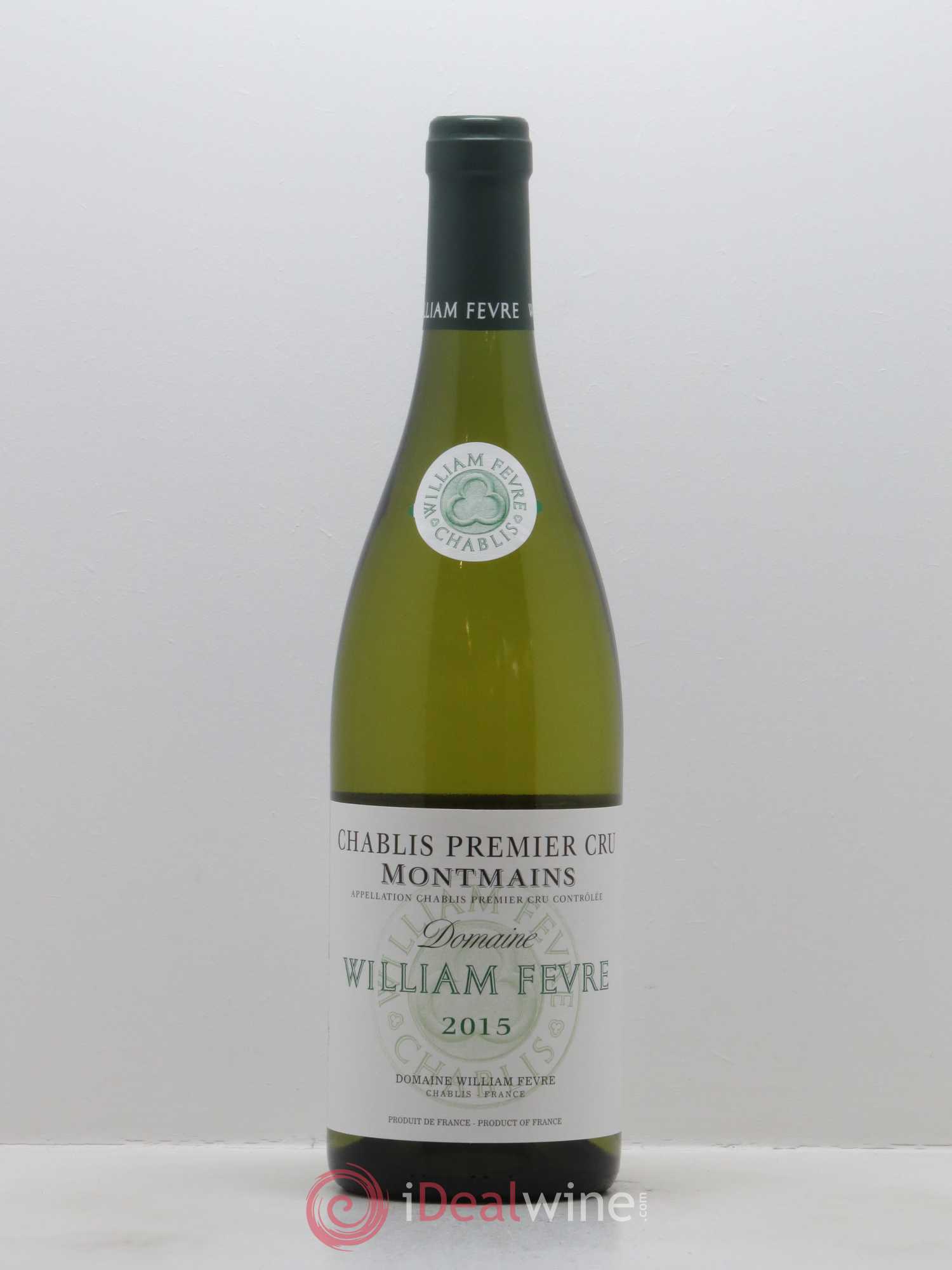 Chablis 1er Cru Montmains William Fèvre 2015 - Posten von 1 Flasche - 0