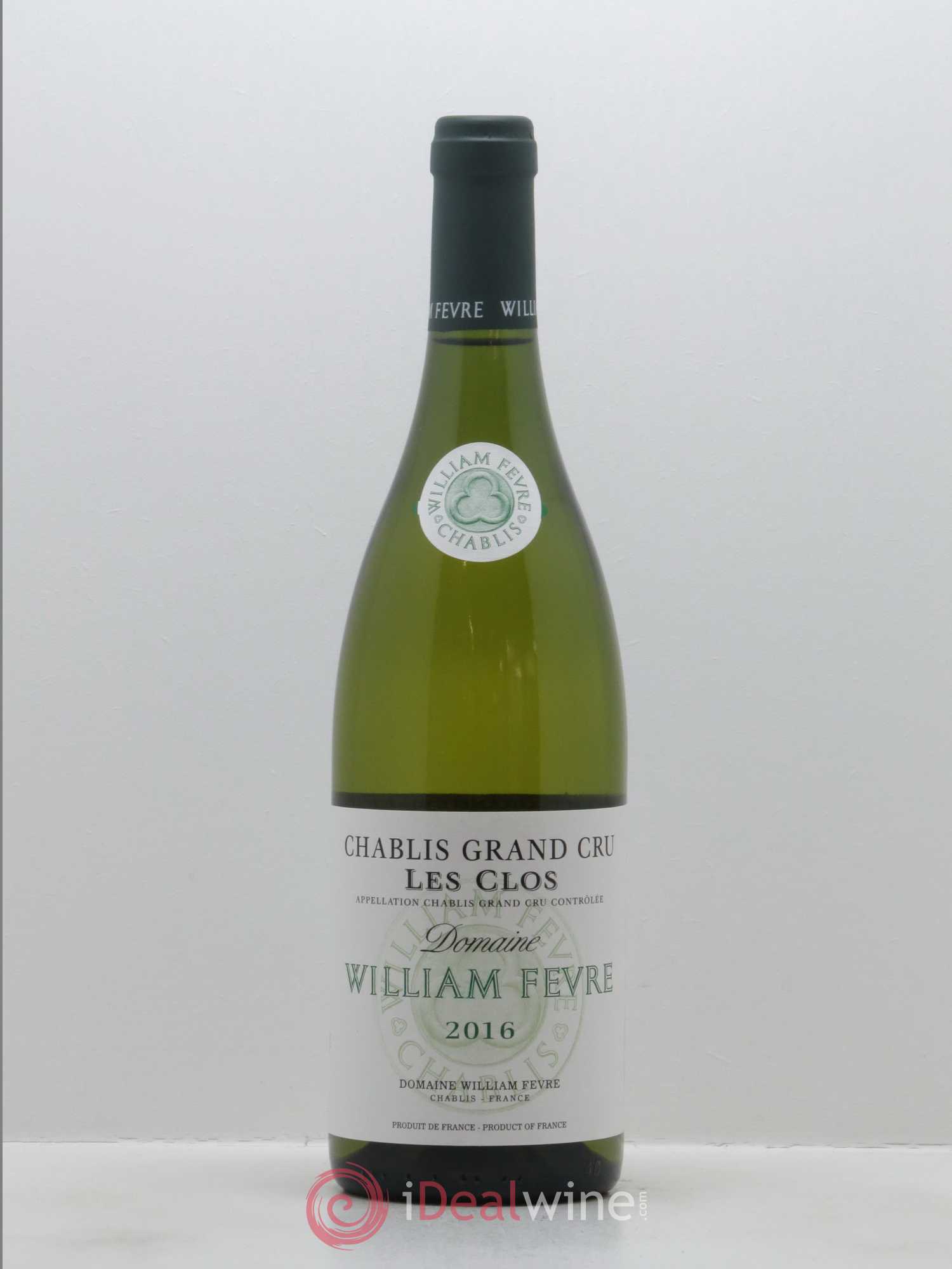 Chablis Grand Cru Les Clos William Fèvre 2016 - Lot de 1 bouteille - 0