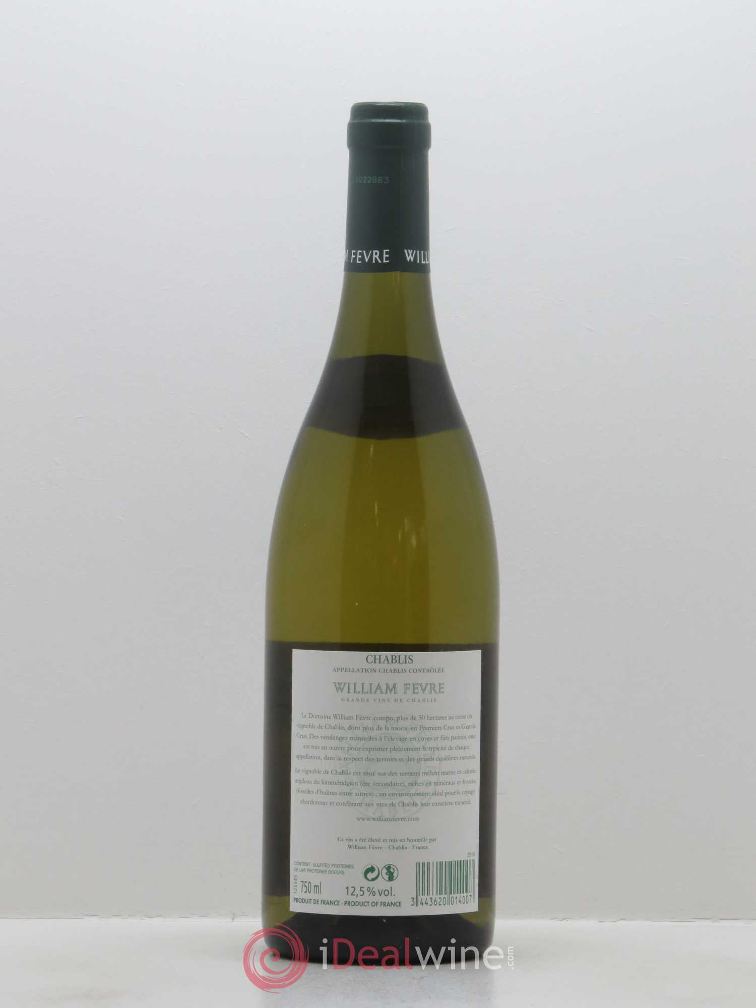 Chablis William Fèvre 2016 - Lot de 1 bouteille - 1