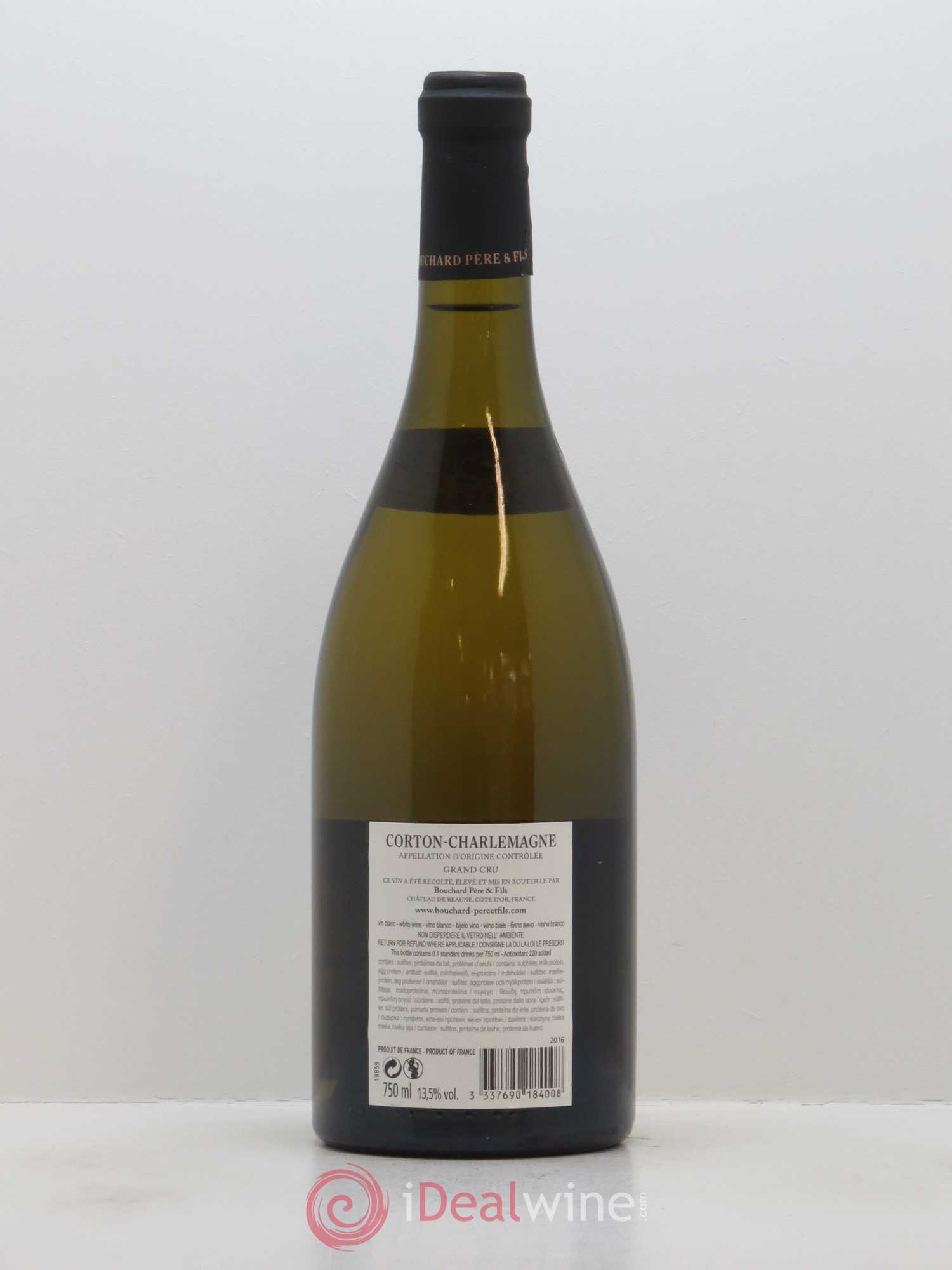Corton-Charlemagne Grand Cru Bouchard Père & Fils 2016 - Lot de 1 bouteille - 1
