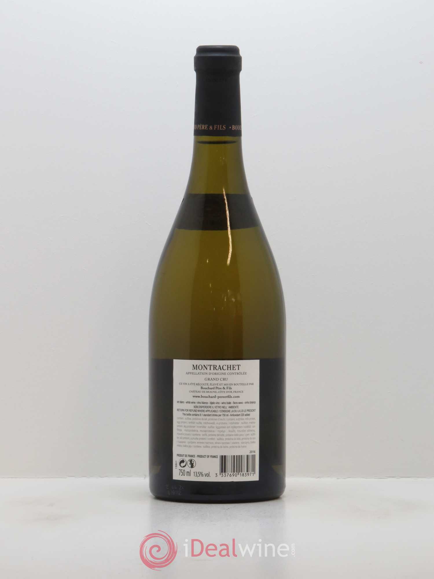 Montrachet Grand Cru Bouchard Père & Fils 2016 - Lot de 1 bouteille - 1