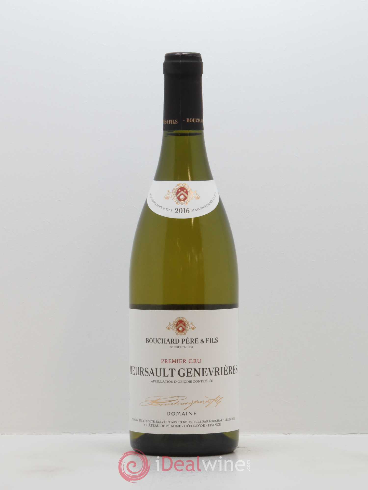 Meursault 1er Cru Genevrières Bouchard Père & Fils 2016 - Lot de 1 bouteille - 0