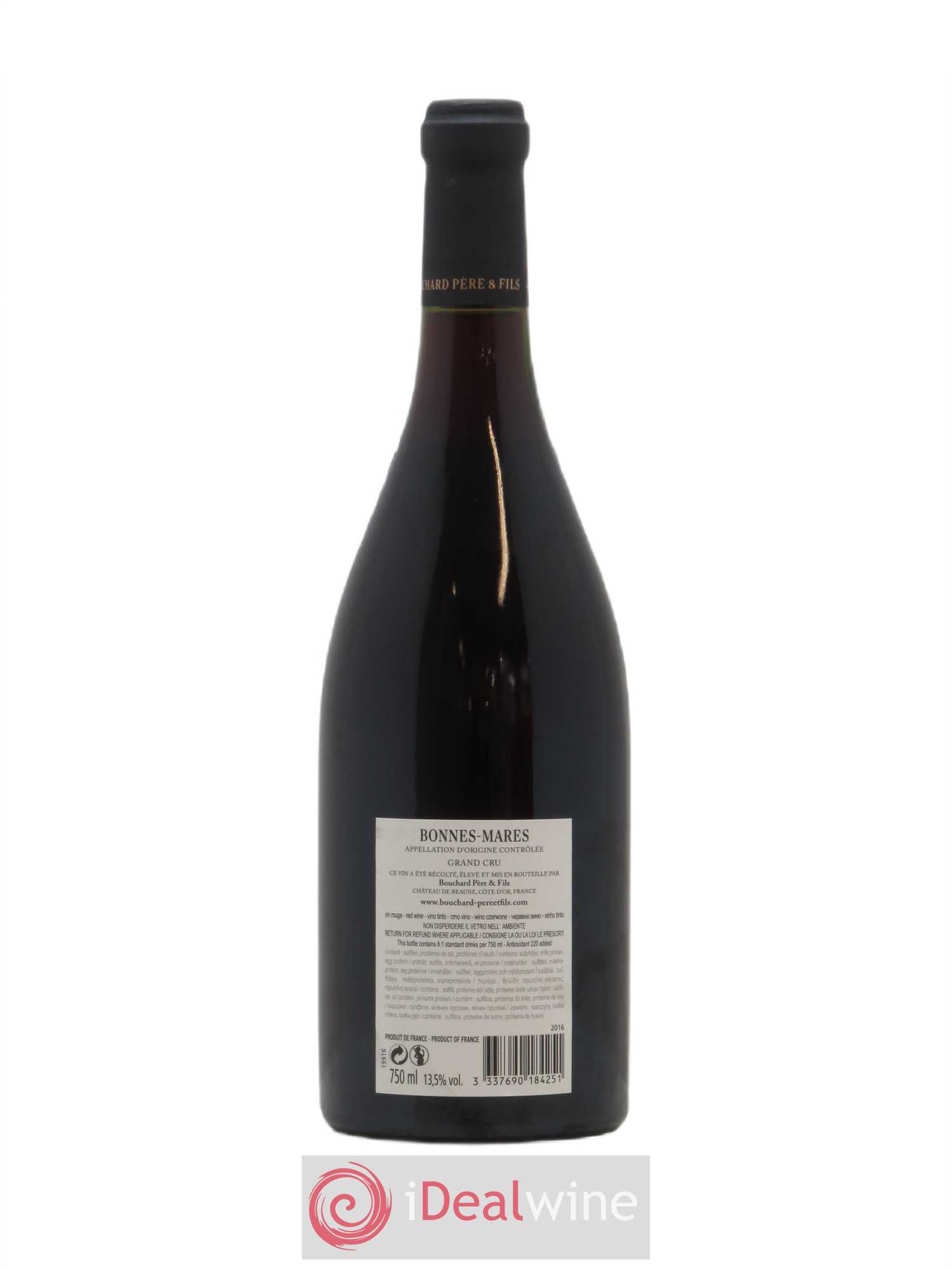 Bonnes-Mares Grand Cru Bouchard Père & Fils 2016 - Lot de 1 bouteille - 1