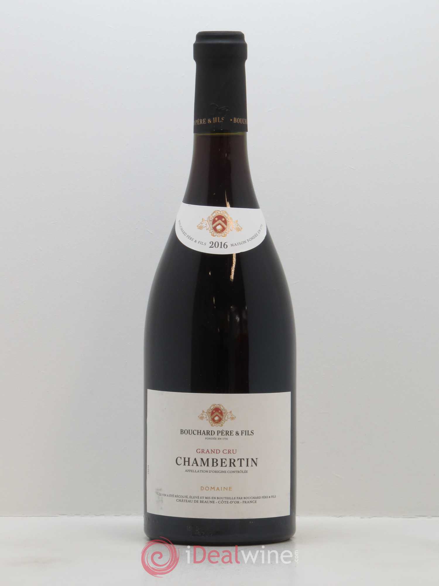 Chambertin Grand Cru Bouchard Père & Fils 2016 - Lot de 1 bouteille - 0