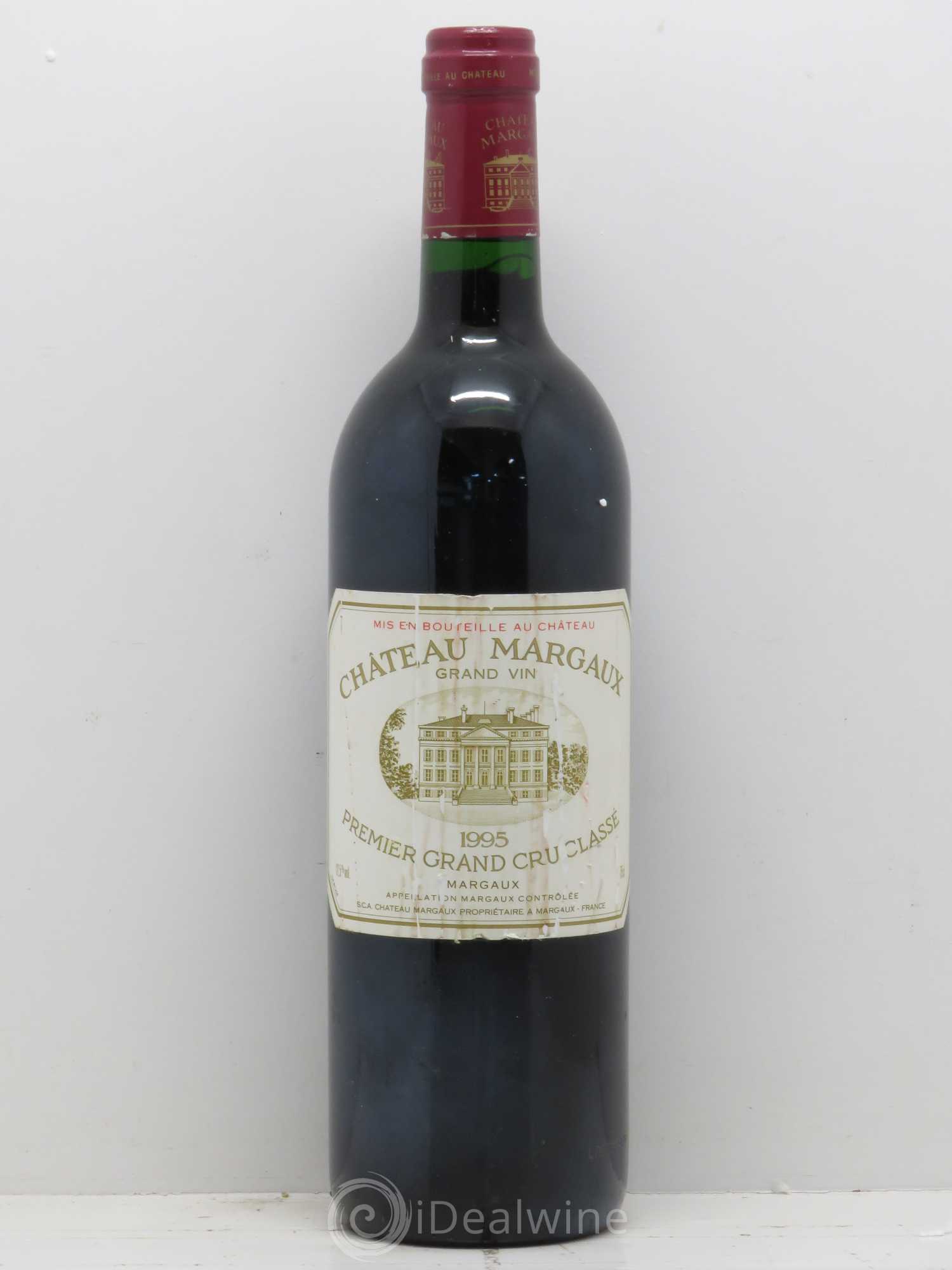 Château Margaux 1er Grand Cru Classé 1995 - Lot de 1 bouteille - 0