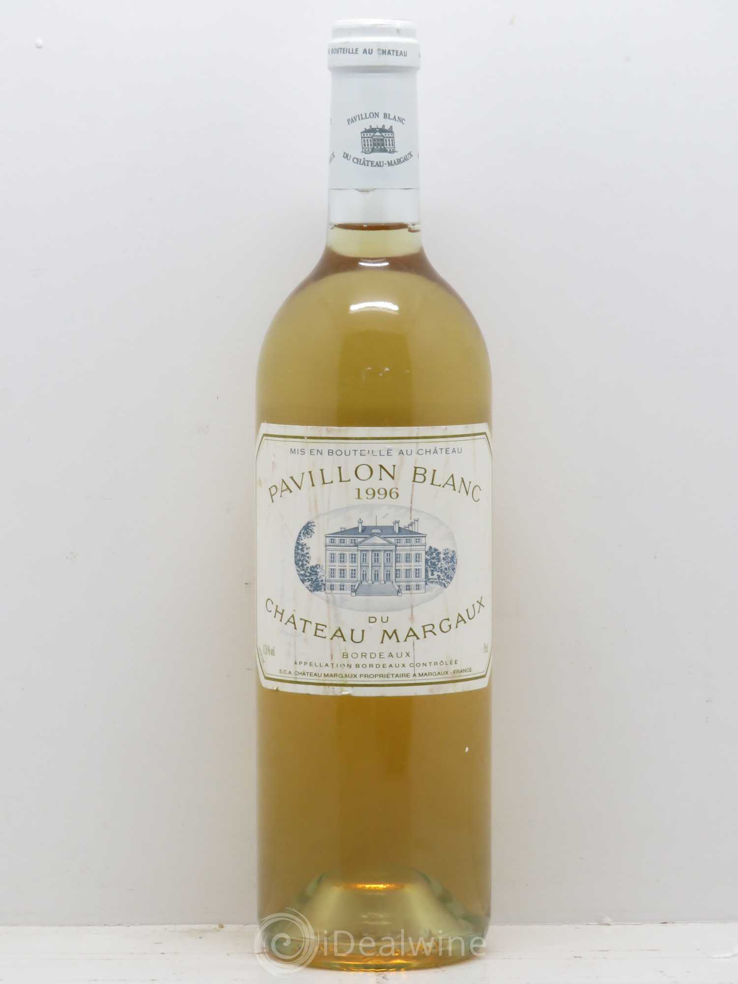 Pavillon Blanc du Château Margaux 1996 - Lot de 1 bouteille - 0