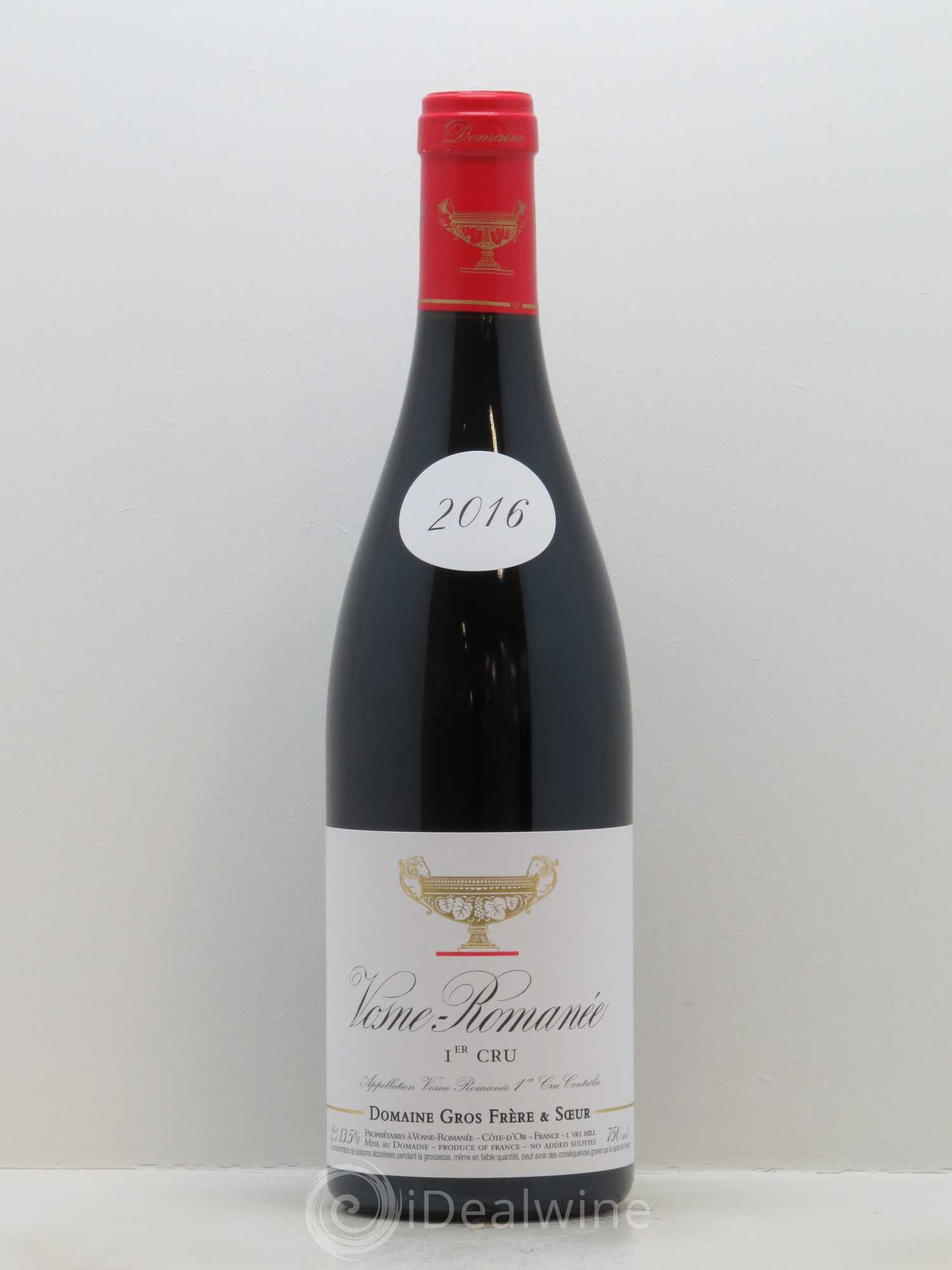 Vosne-Romanée 1er Cru Gros Frère & Soeur 2016 - Lot de 1 bouteille - 0