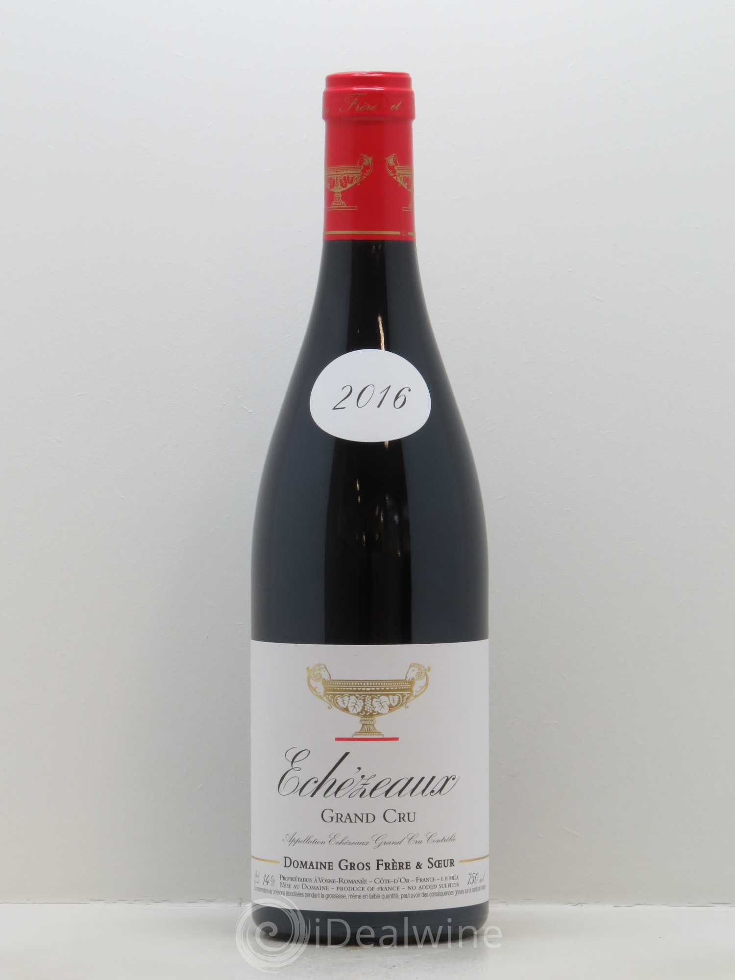 Echezeaux Grand Cru Gros Frère & Soeur 2016 - Lot de 1 bouteille - 0