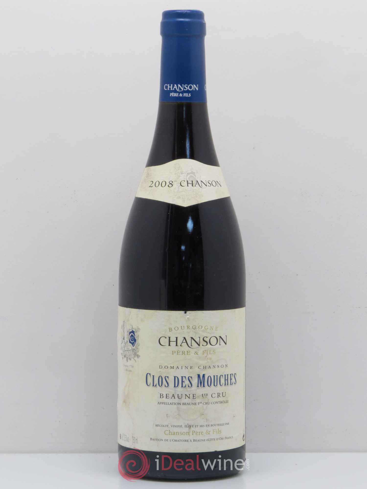 Beaune 1er Cru Clos Des Mouches Chanson 2008 - Posten von 1 Flasche - 0