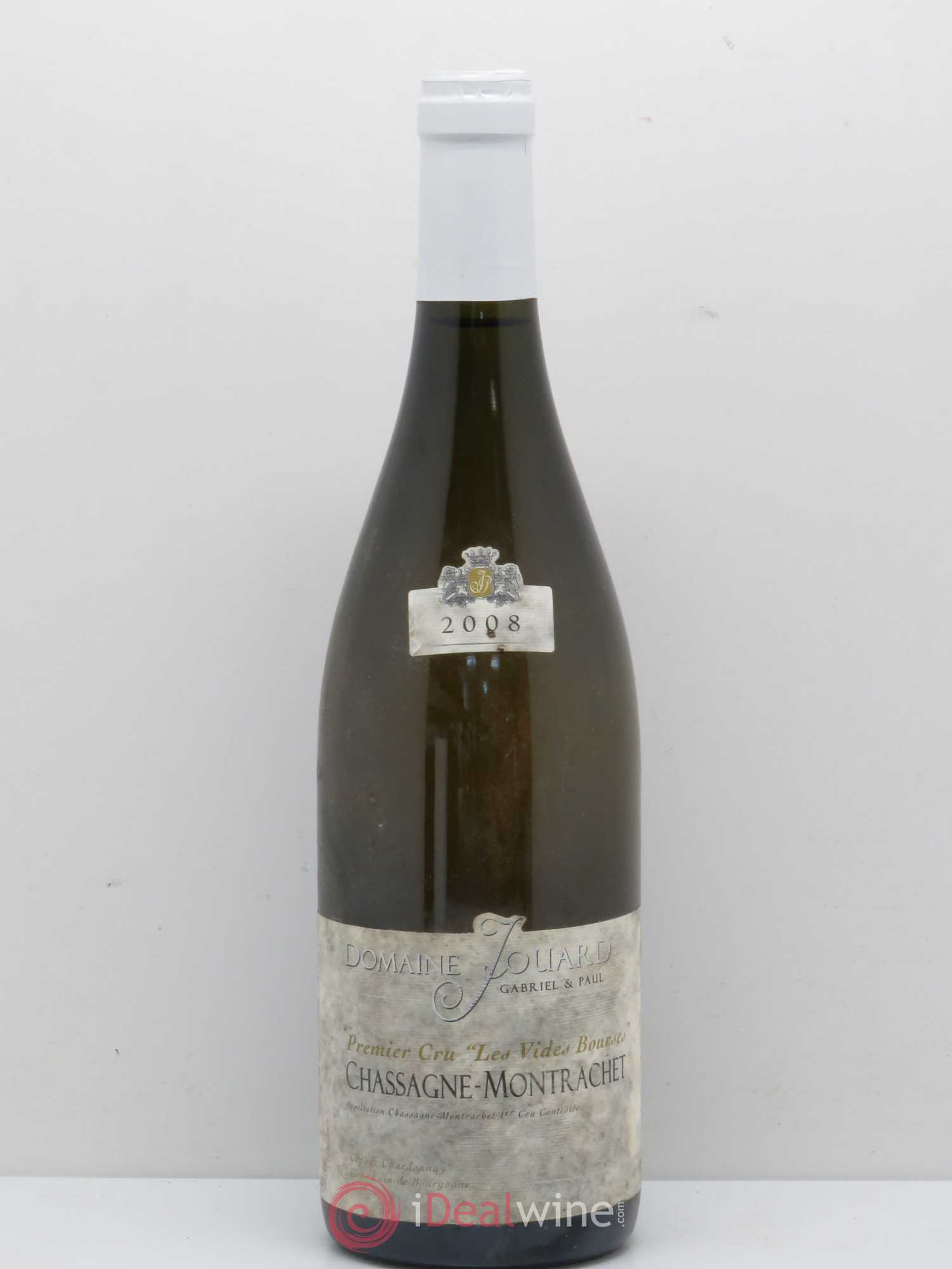Chassagne-Montrachet 1er Cru Les Vides Bourses Domaine Jouard 2008 - Posten von 1 Flasche - 0