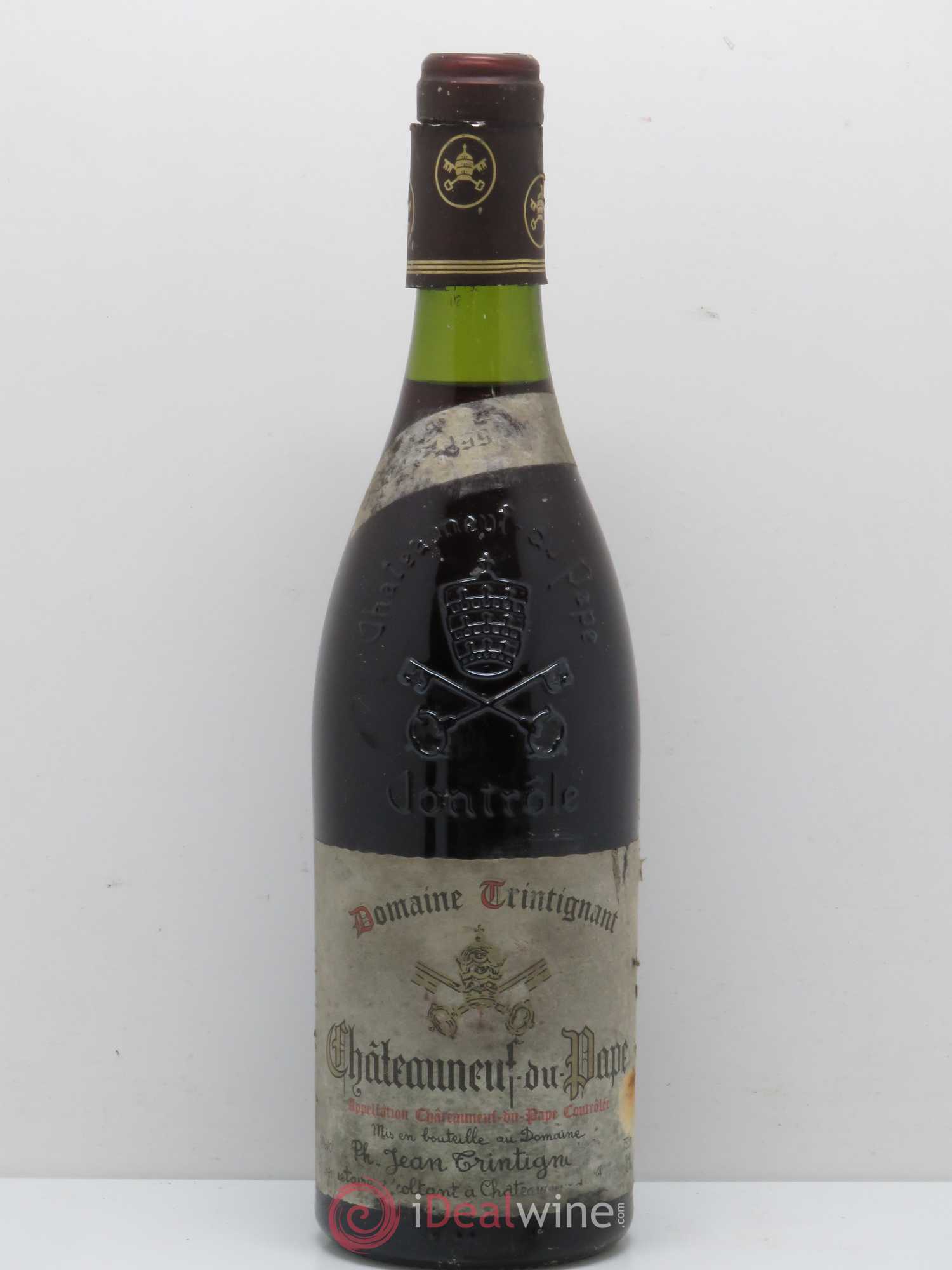 Châteauneuf-du-Pape Domaine Trintignant - Lot de 1 bouteille - 0