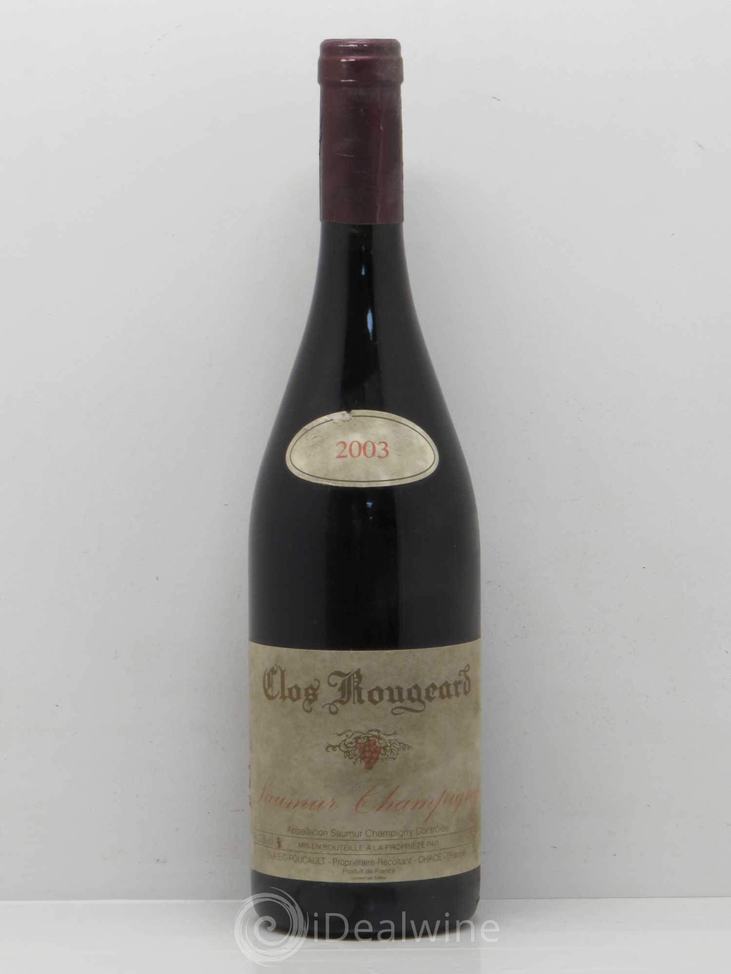 Saumur-Champigny Clos Rougeard 2003 - Posten von 1 Flasche - 0