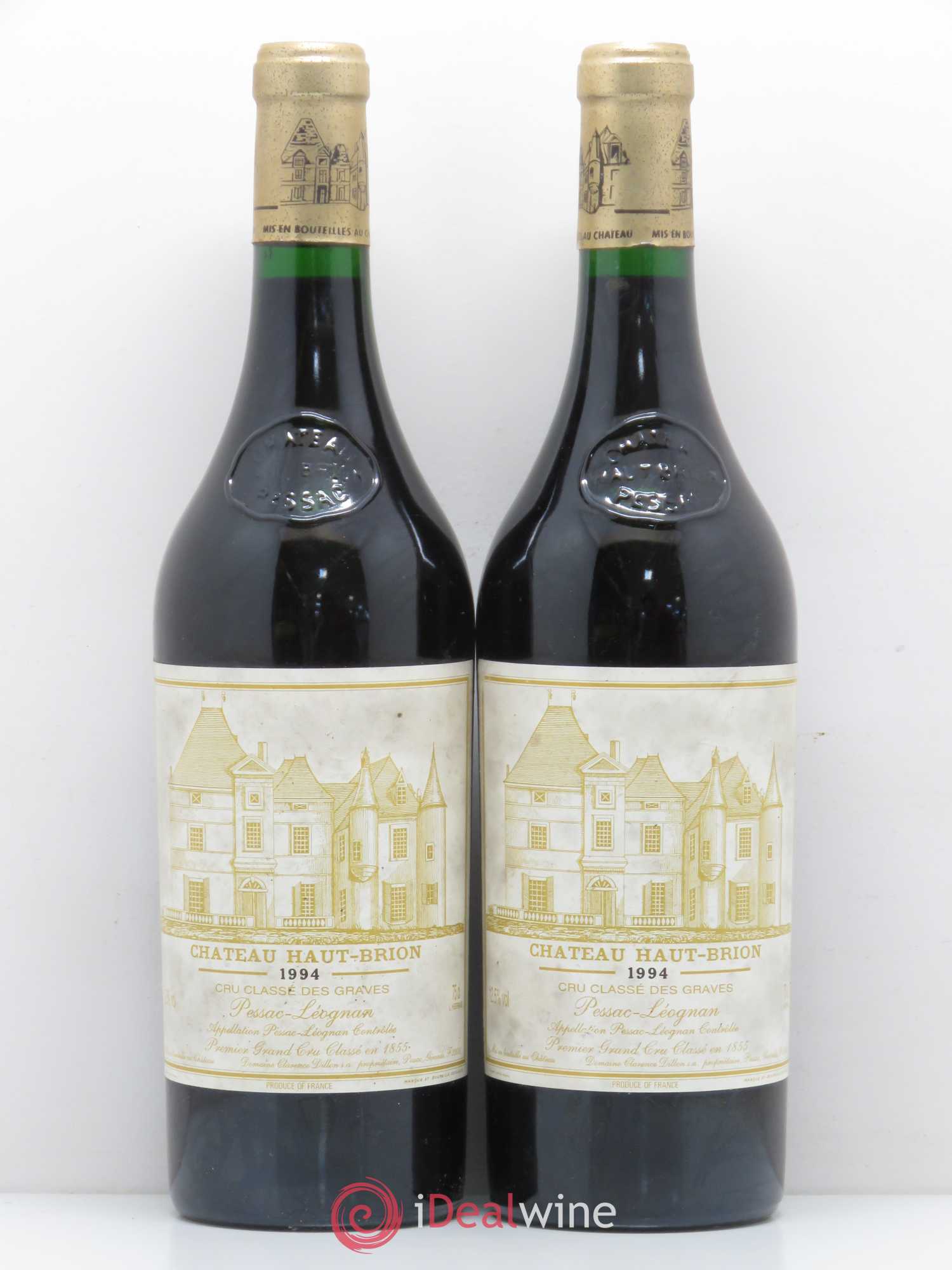 Château Haut Brion 1er Grand Cru Classé 1994 - Lot de 2 bouteilles - 0