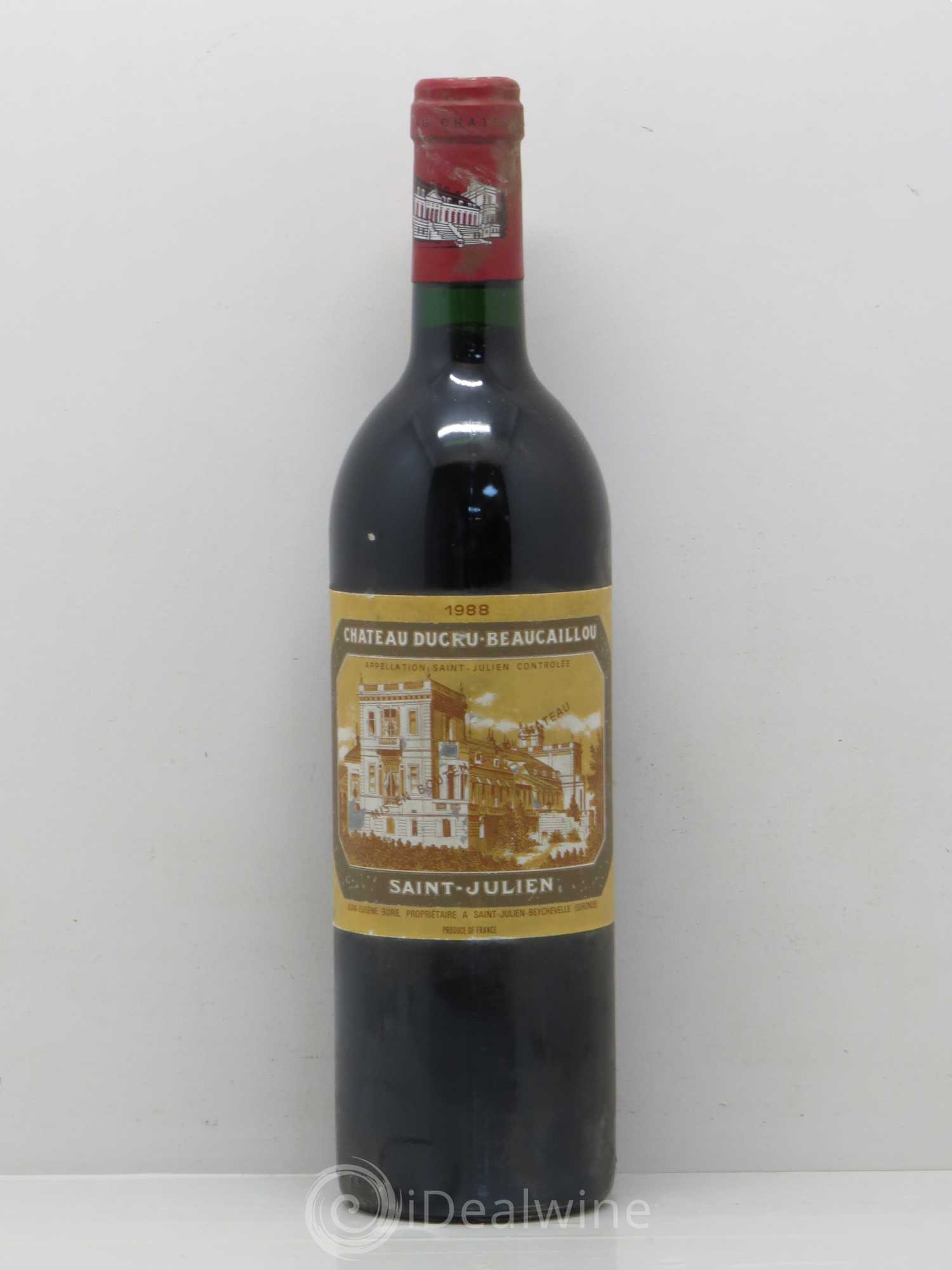 Château Ducru Beaucaillou 2ème Grand Cru Classé 1988 - Lot de 1 bouteille - 0