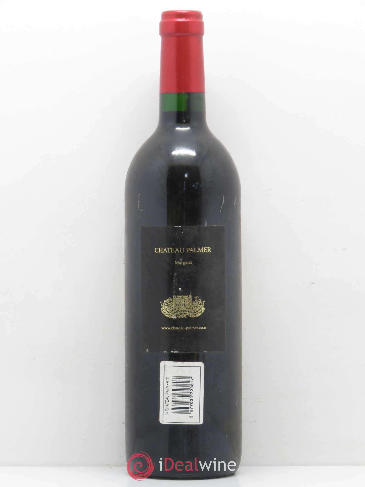 Château Palmer 3ème Grand Cru Classé 2001 - Lot de 1 bouteille - 1