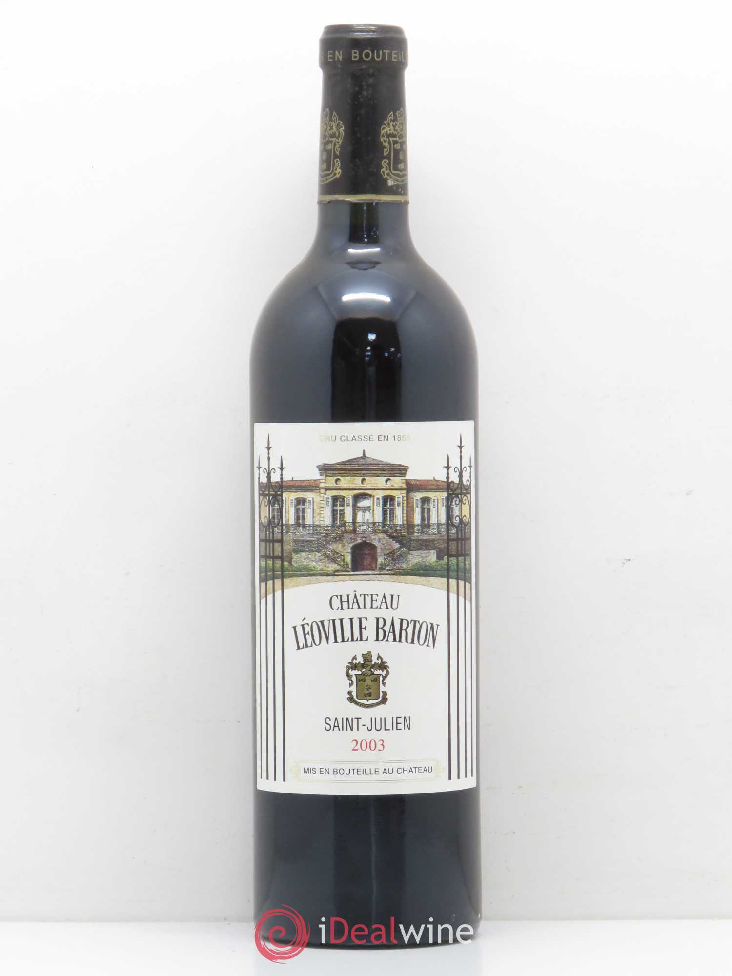 Château Léoville Barton 2ème Grand Cru Classé 2003 - Lot de 1 bouteille - 0