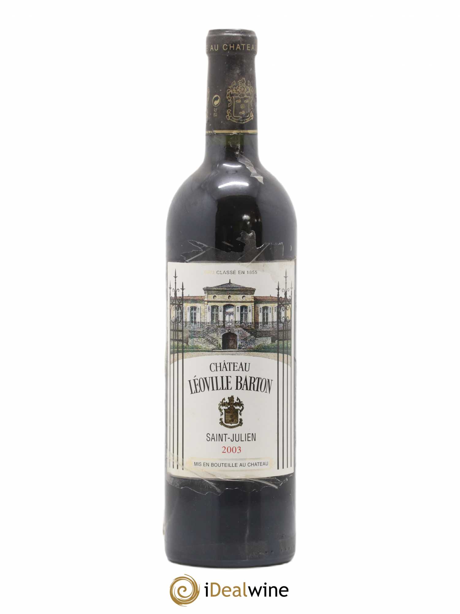 Château Léoville Barton 2ème Grand Cru Classé 2003 - Lot de 1 bouteille - 0