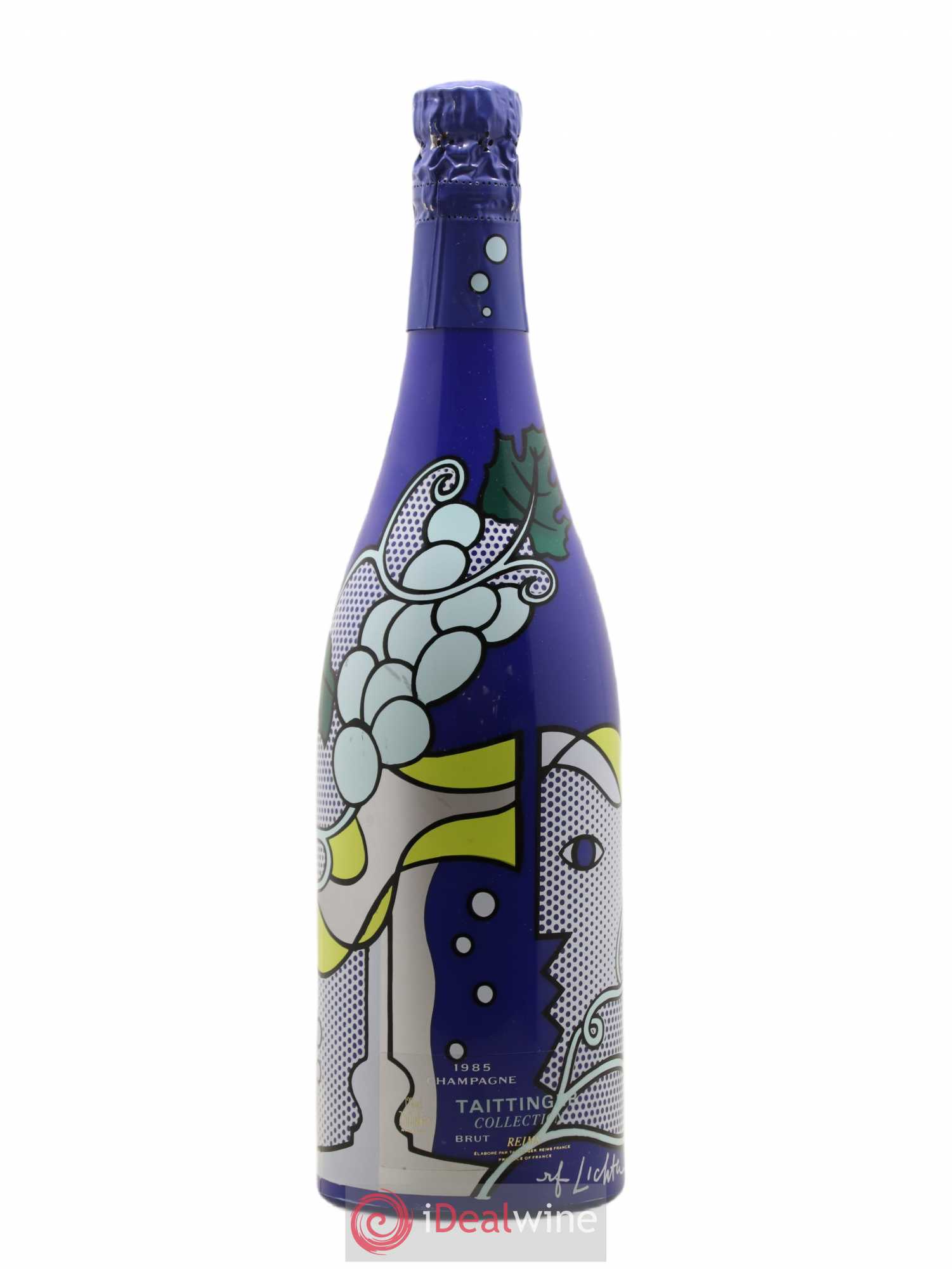 1985 - Collection Lichtenstein Taittinger 1985 - Lot de 1 bouteille - 0
