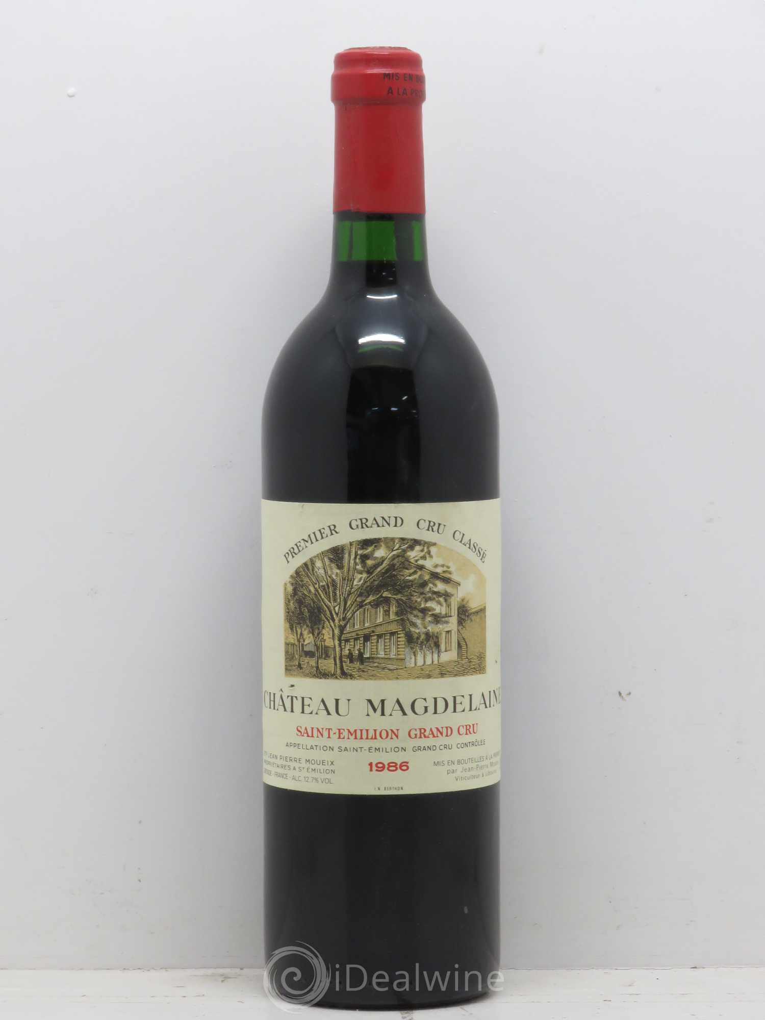 Château Magdelaine 1986 - Lot de 1 bouteille - 0
