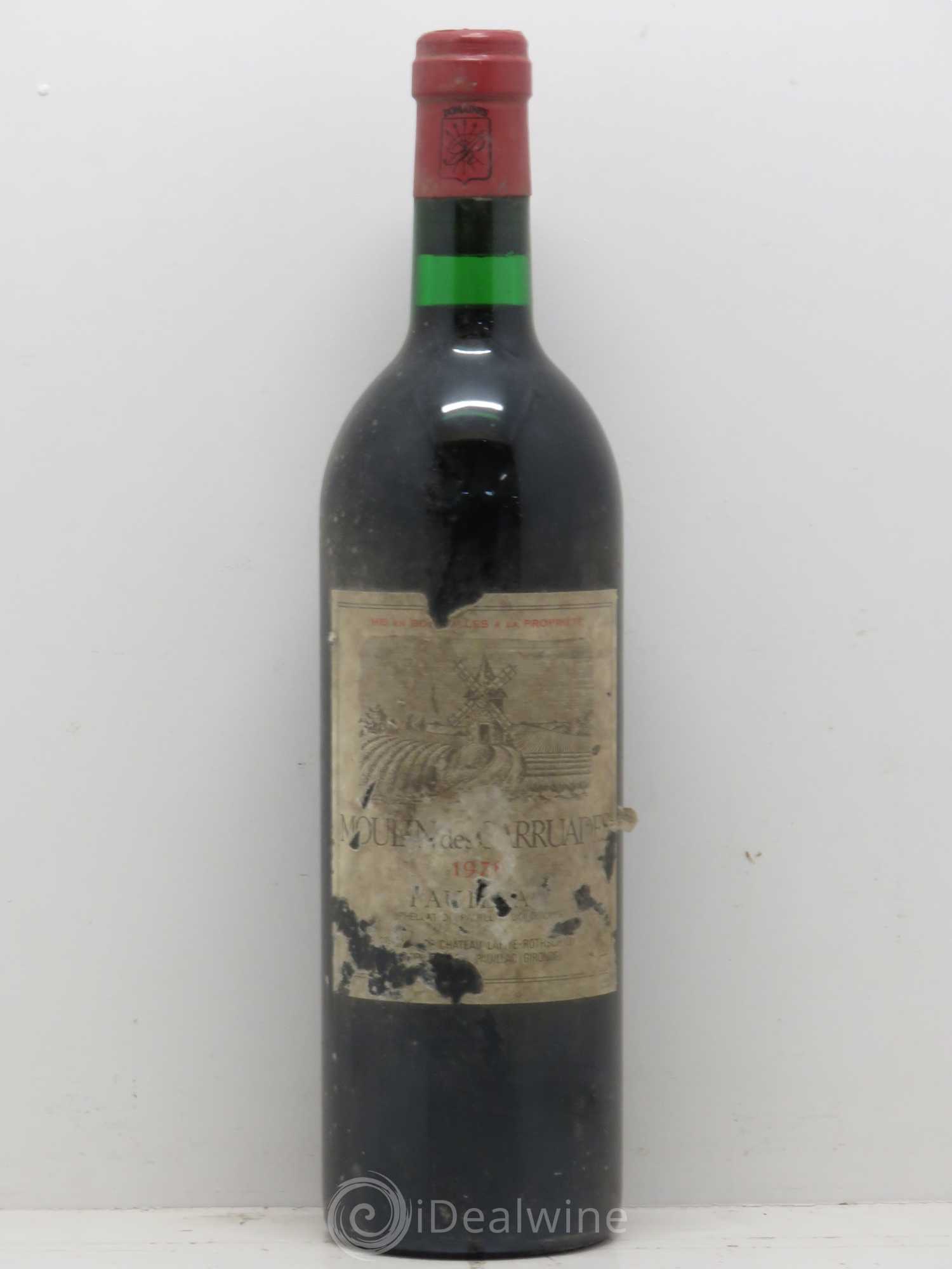 Moulin des Carruades Second Vin 1978 - Lot de 1 bouteille - 0