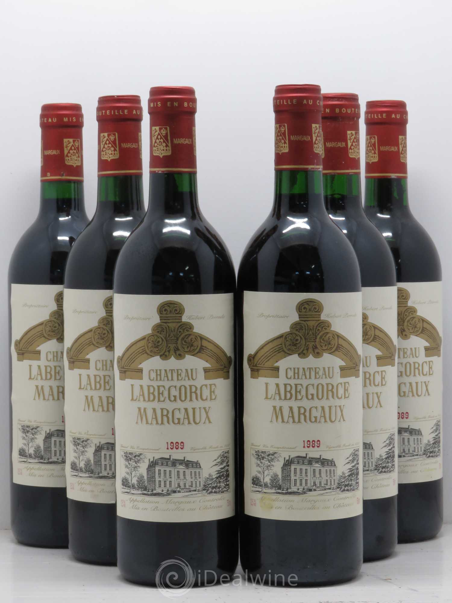 Château Labegorce Cru Bourgeois 1989 - Lot de 6 bouteilles - 0
