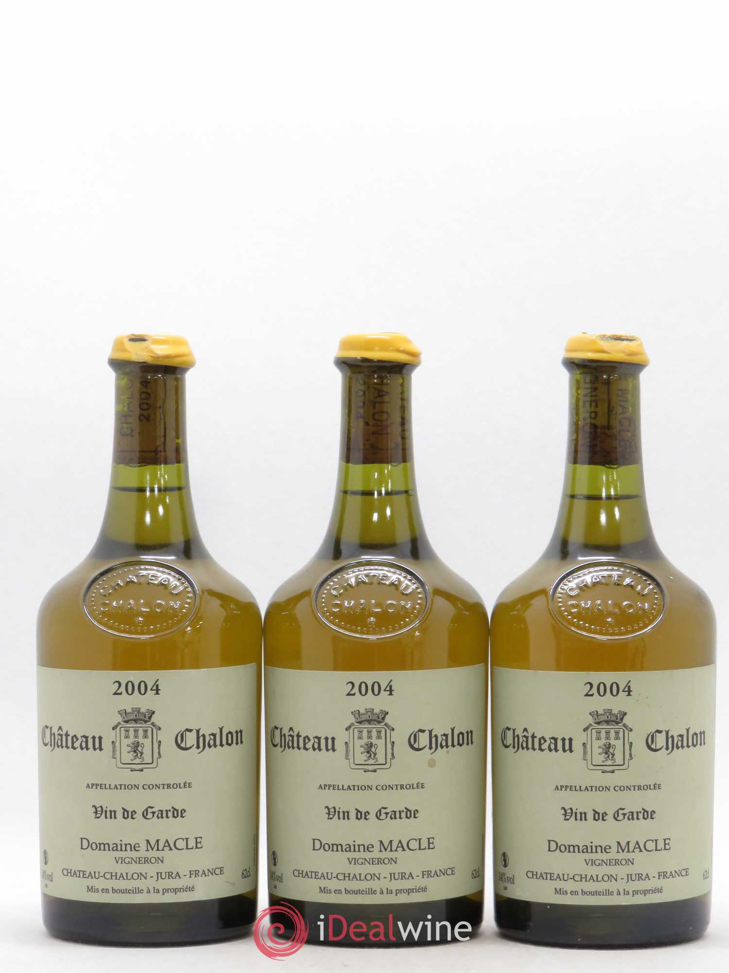 Château-Chalon Jean Macle 2004 - Lot de 3 bouteilles - 0