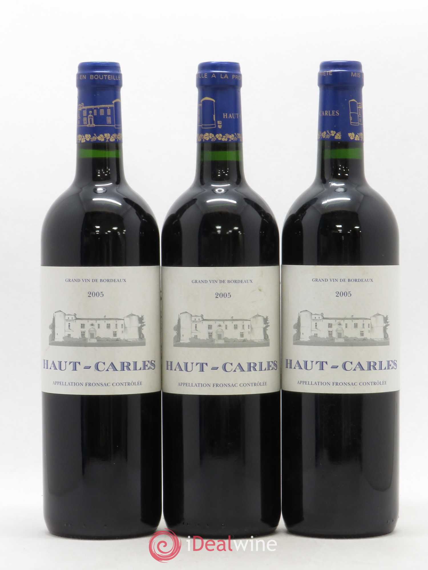 Haut Carles 2005 - Lot de 3 bouteilles - 0