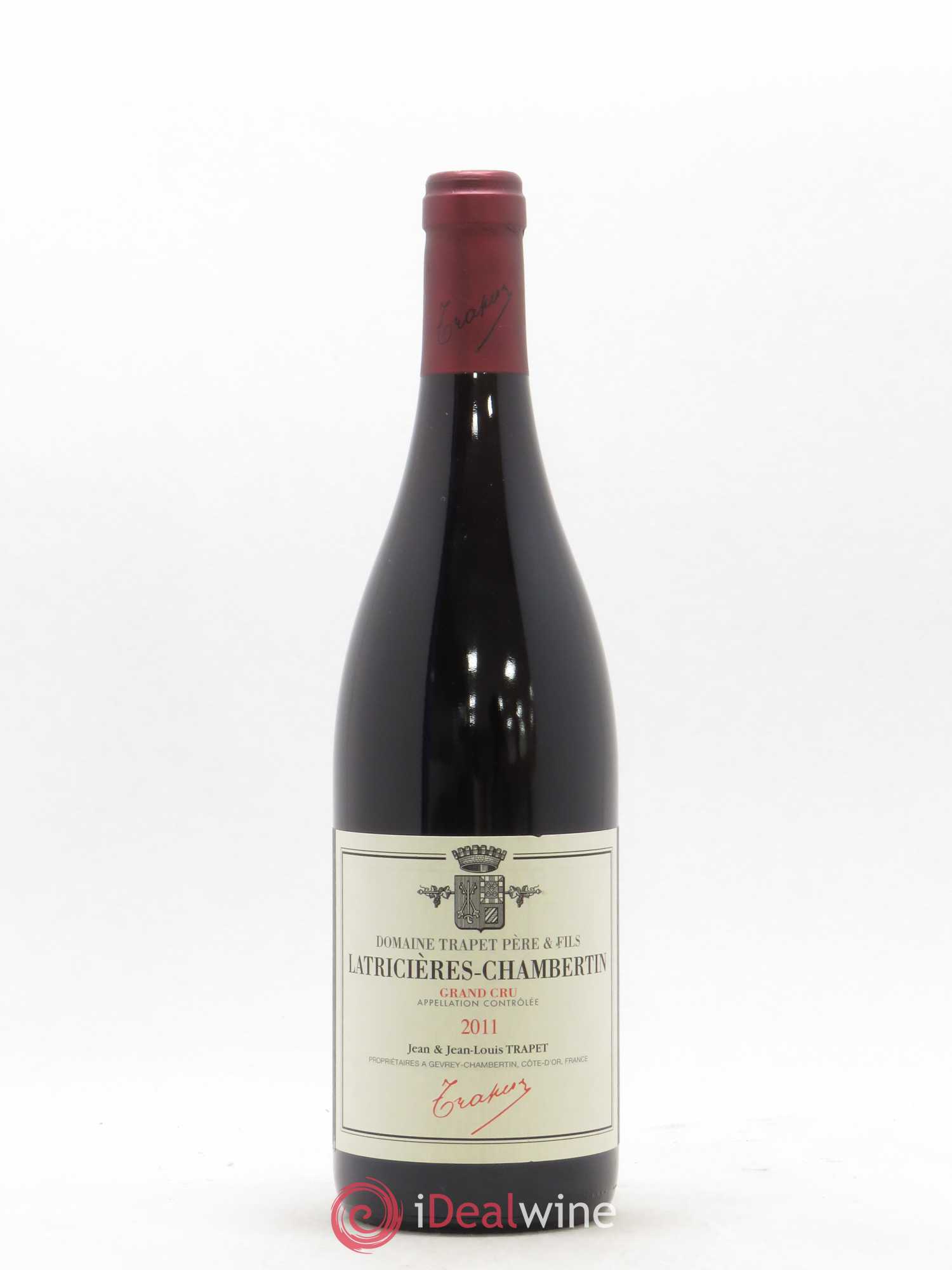 Latricières-Chambertin Grand Cru Domaine Trapet 2011 - Lot de 1 bouteille - 0