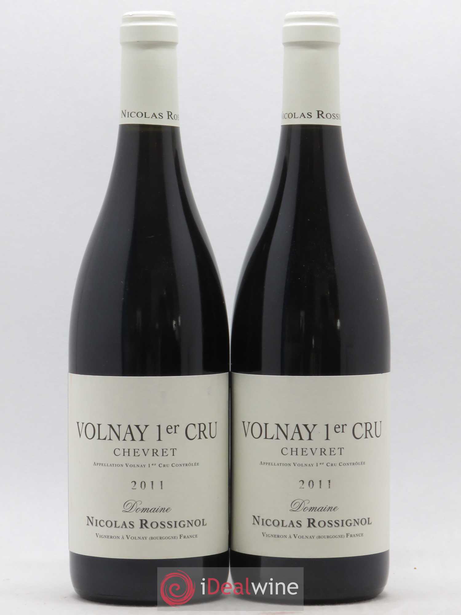 Volnay 1er Cru Chevret Nicolas Rossignol 2011 - Lot de 2 bouteilles - 0