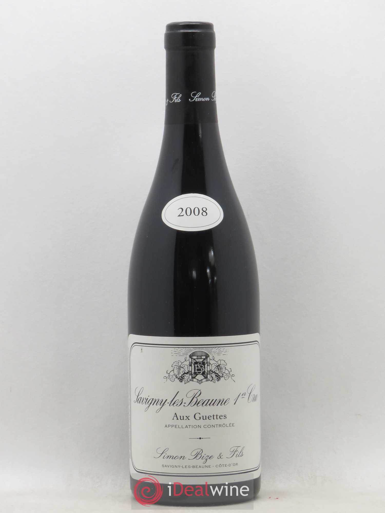 Savigny-lès-Beaune 1er Cru Aux Guettes Simon Bize 2008 - Lot de 1 bouteille - 0