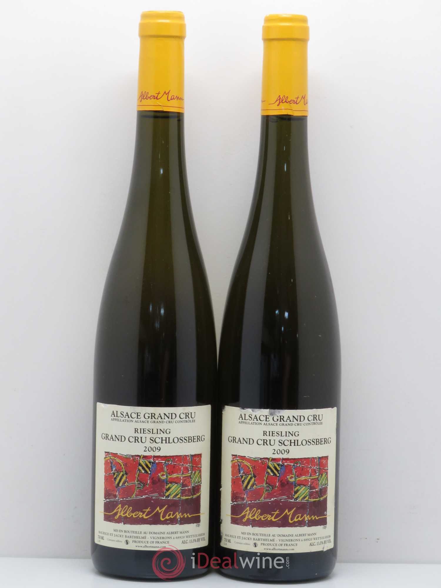 Riesling Grand Cru Schlossberg Domaine Albert Mann 2009 - Posten von 2 Flaschen - 0