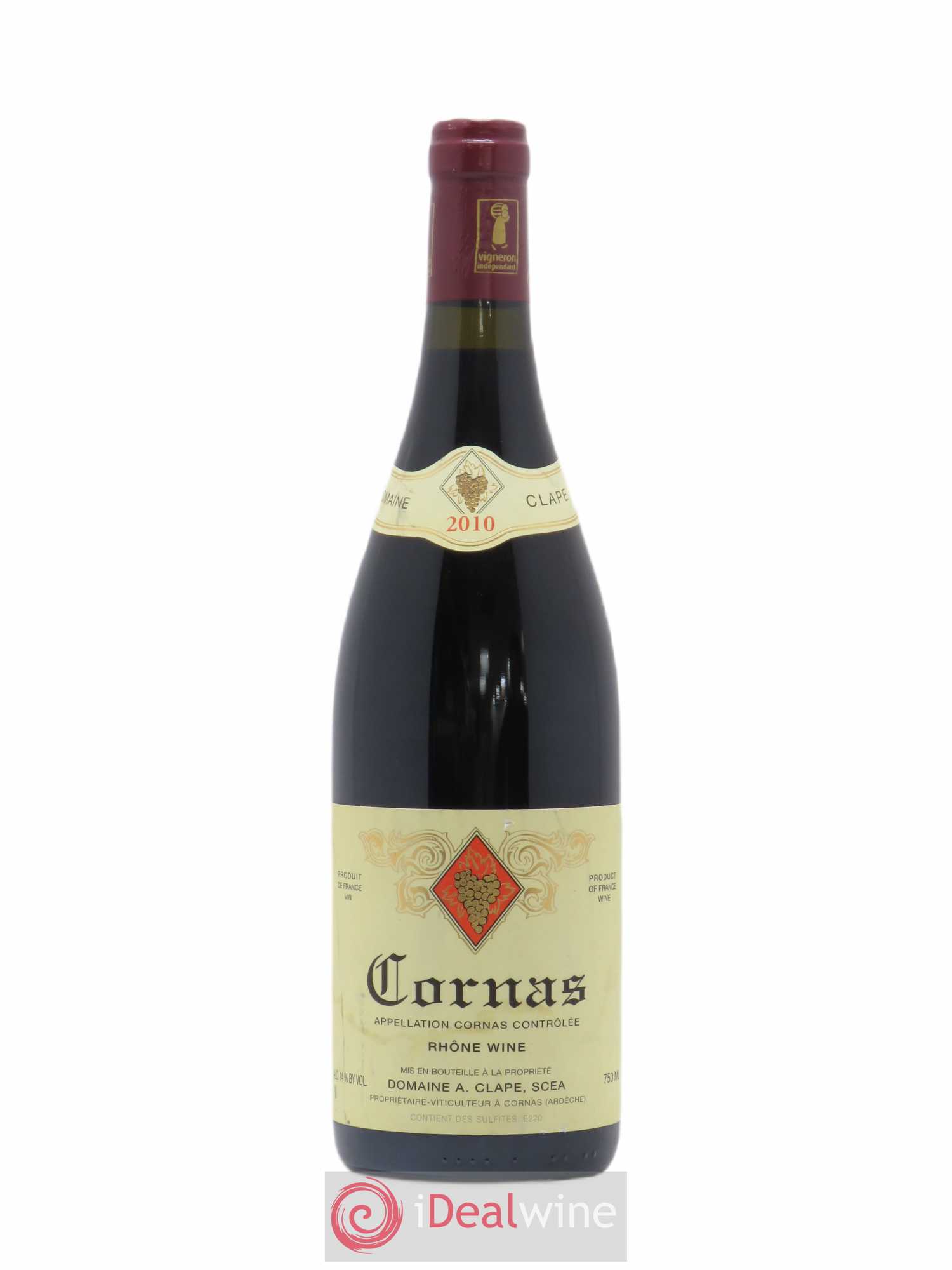 Cornas Auguste Clape 2010 - Lot de 1 bouteille - 0