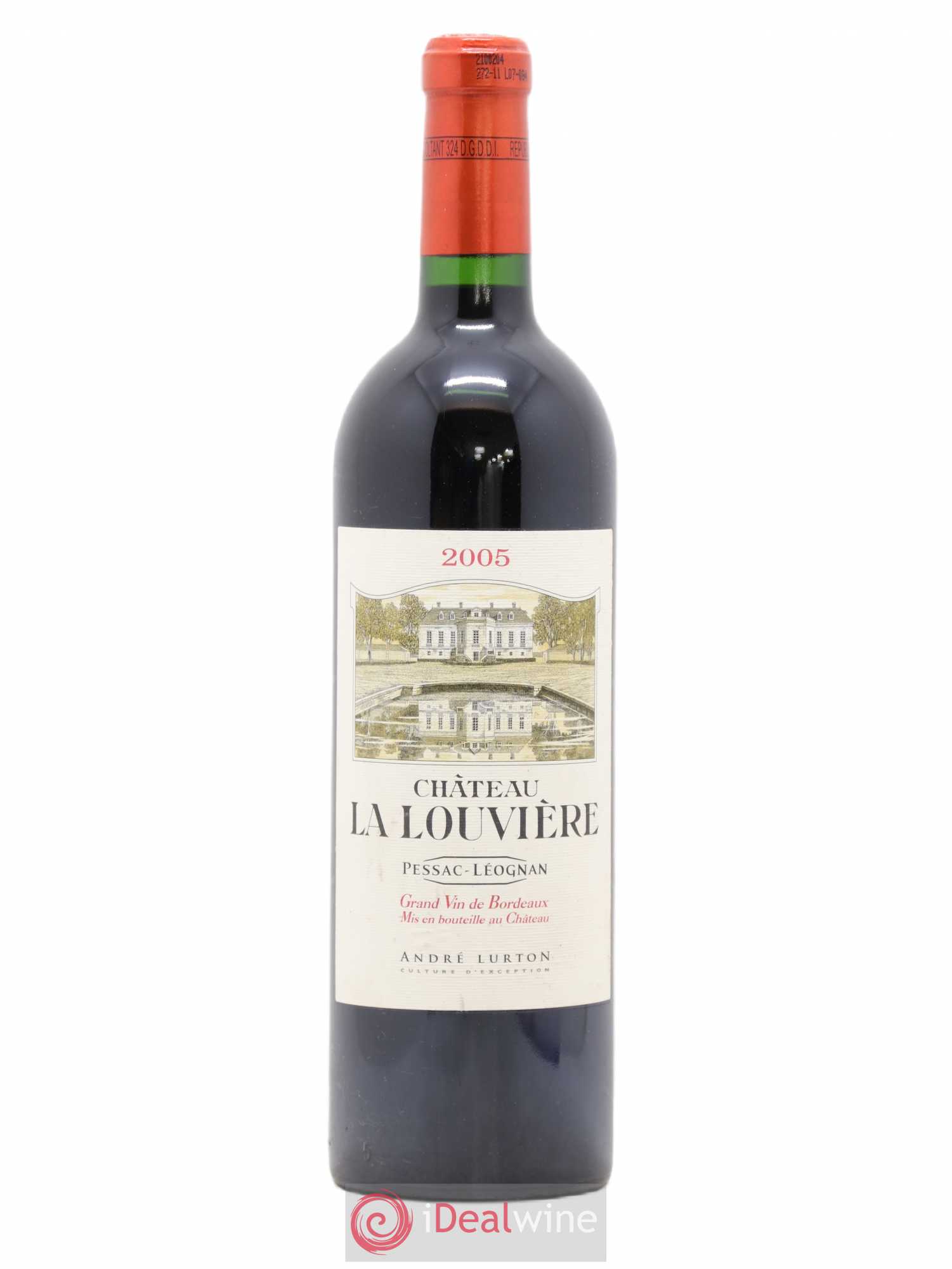 Château la Louvière 2005 - Lot de 1 bouteille - 0