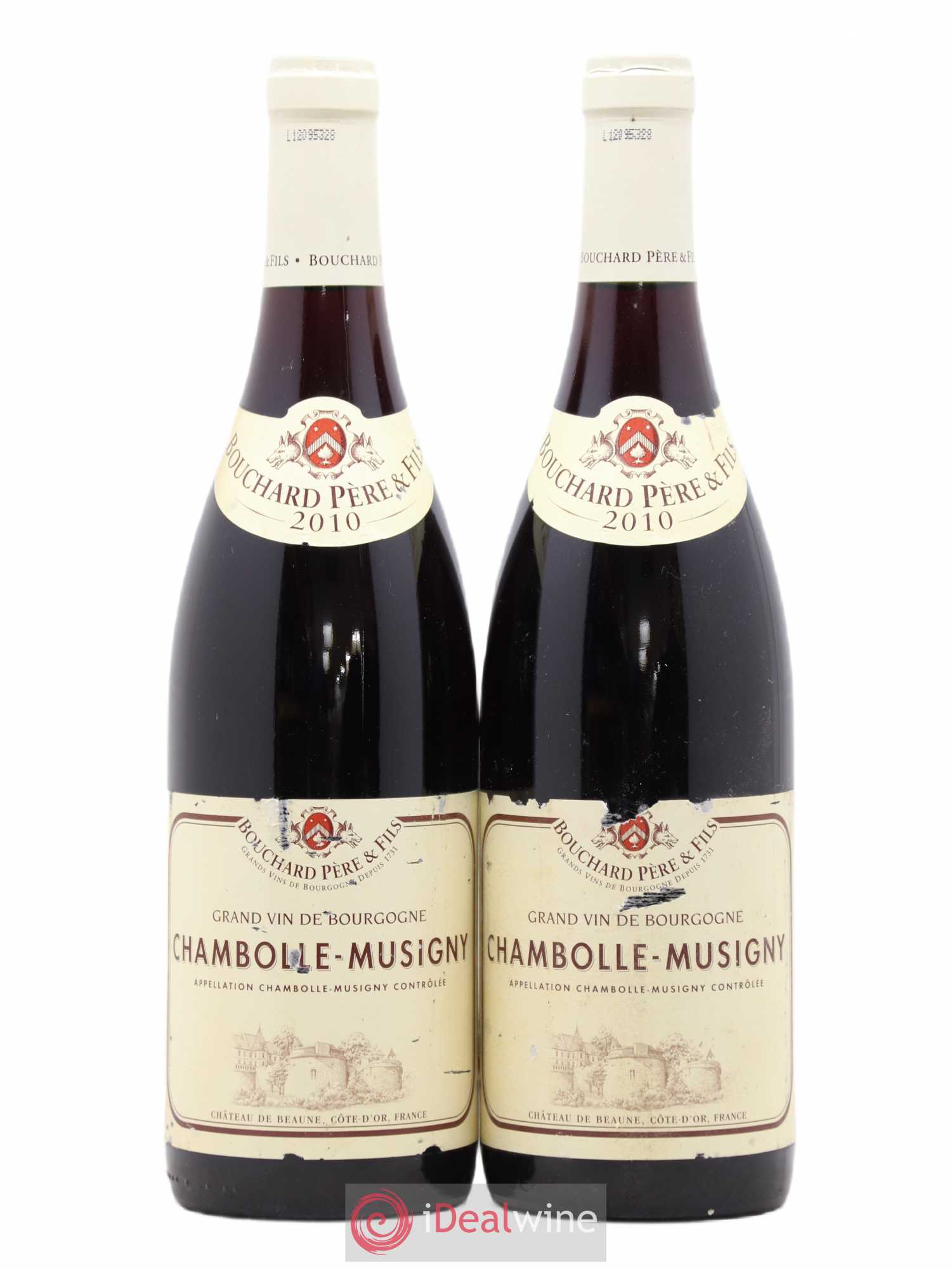 Chambolle-Musigny Bouchard Père & Fils 2010 - Lot de 2 bouteilles - 0