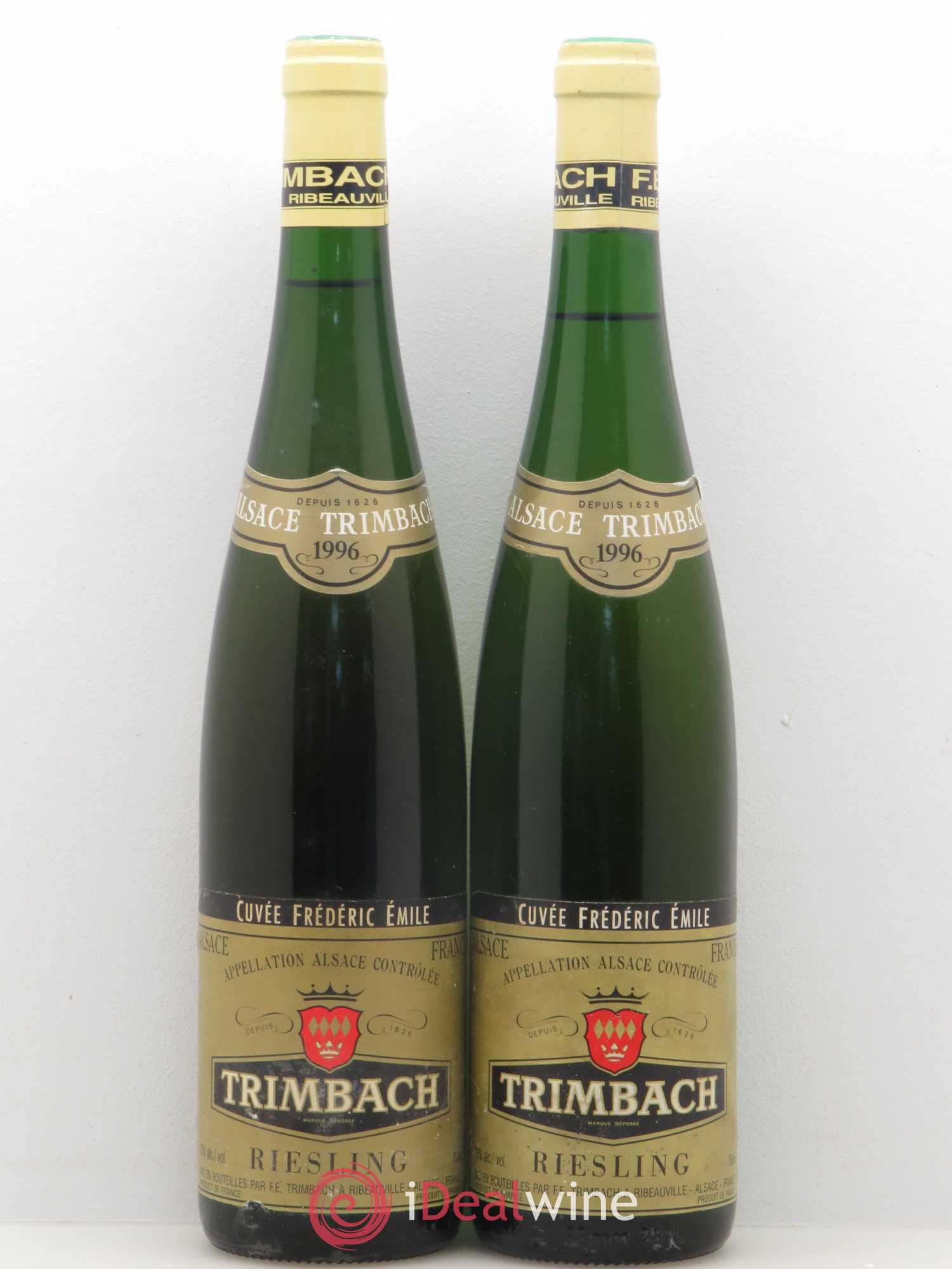 Alsace Riesling Cuvée Frédéric Emile Trimbach (Domaine) 1996 - Lot de 2 bouteilles - 0