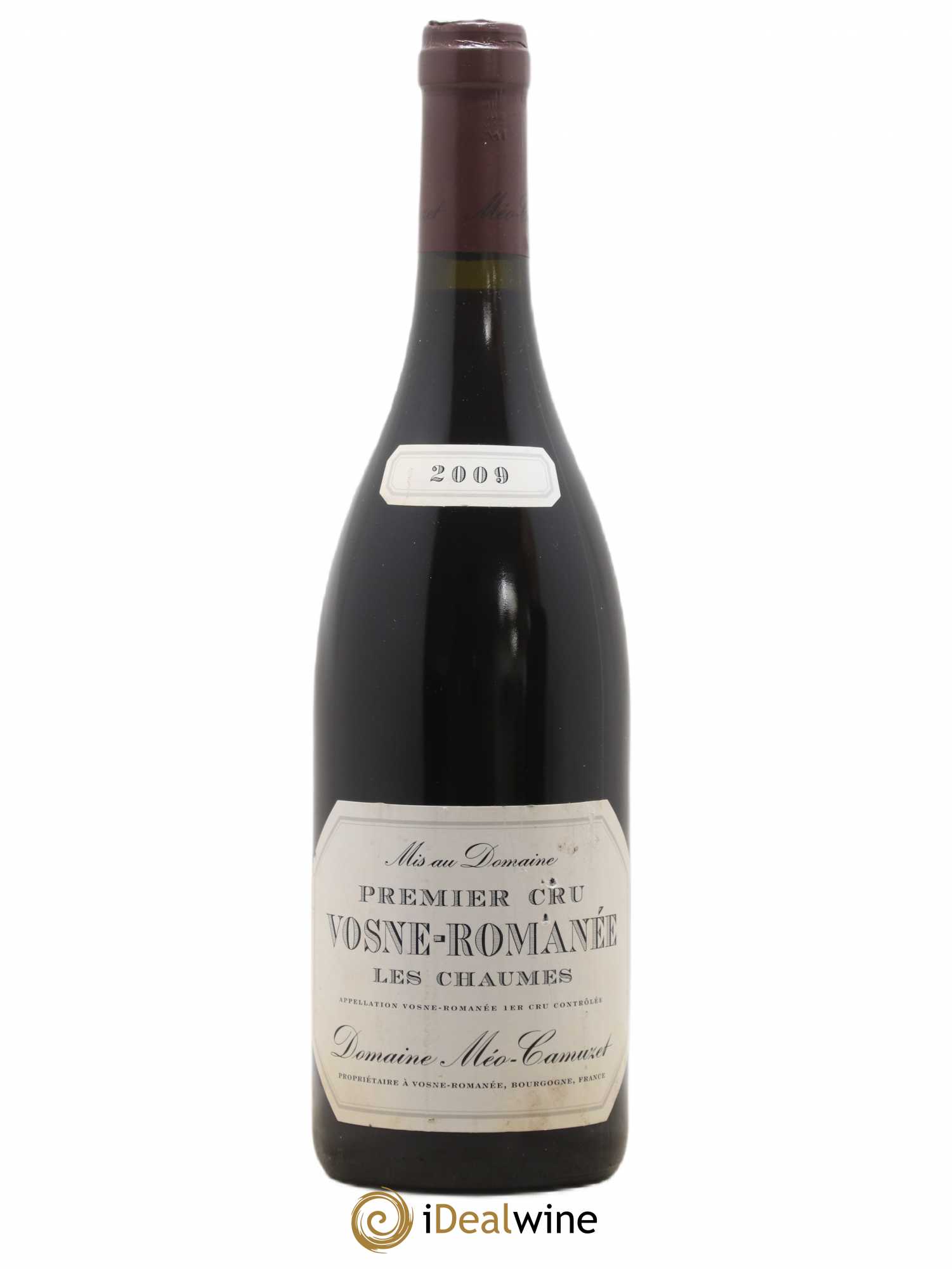 Vosne-Romanée 1er Cru Les Chaumes Méo-Camuzet (Domaine) 2009 - Lot de 1 bouteille - 0