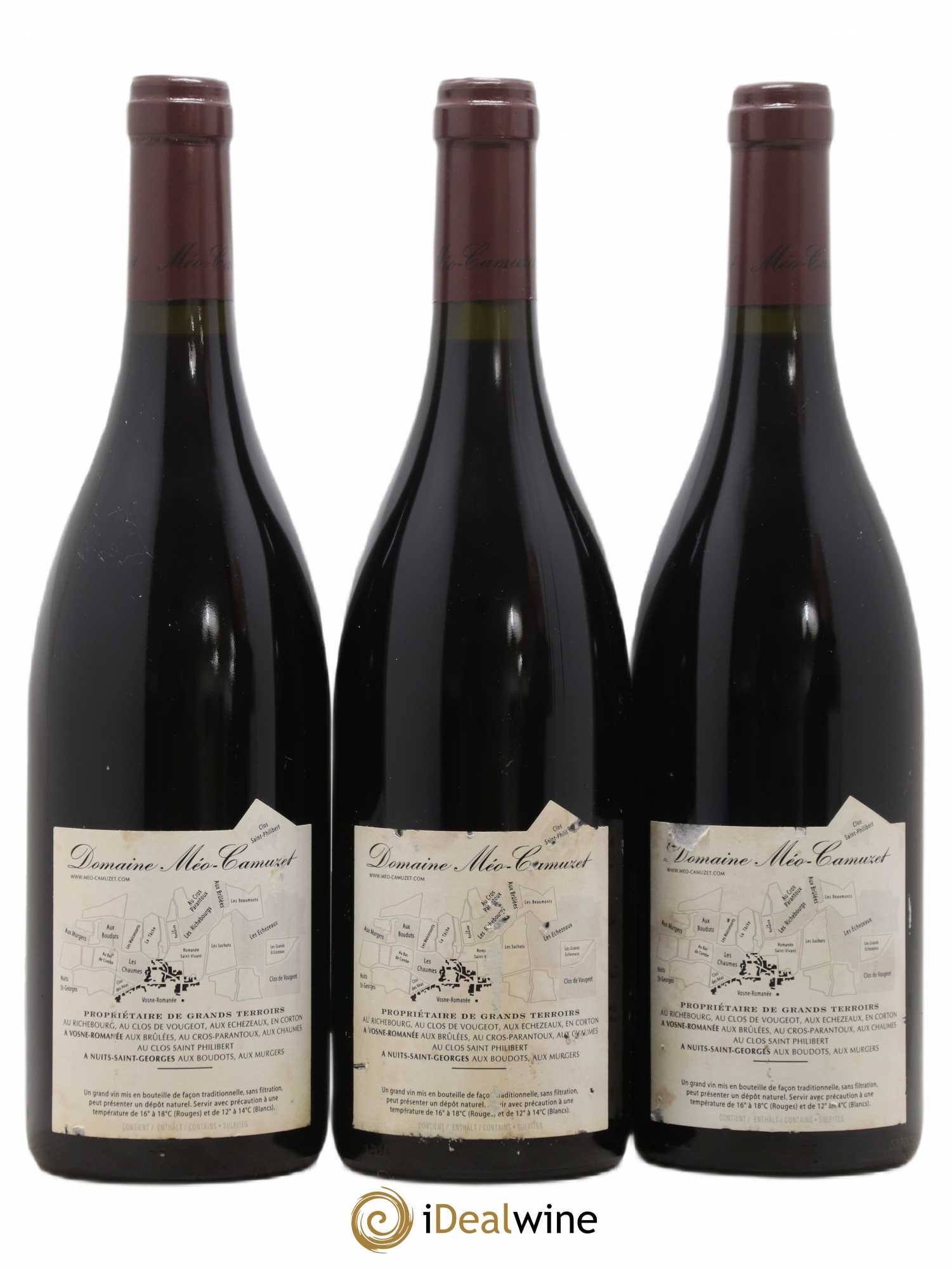 Nuits-Saint-Georges 1er Cru Aux Murgers Méo-Camuzet (Domaine) 2009 - Lot de 3 bouteilles - 1
