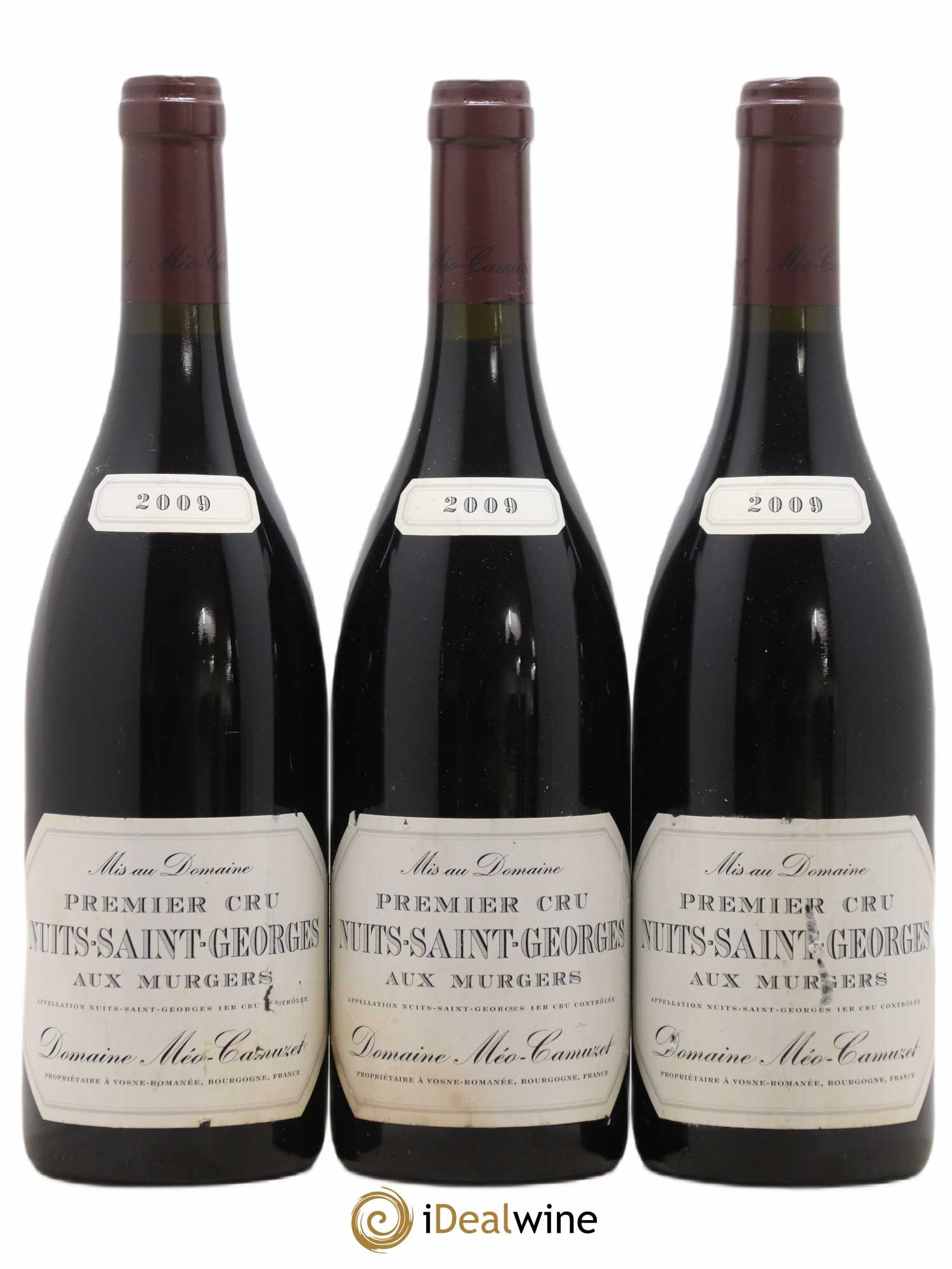 Nuits-Saint-Georges 1er Cru Aux Murgers Méo-Camuzet (Domaine) 2009 - Lot de 3 bouteilles - 0