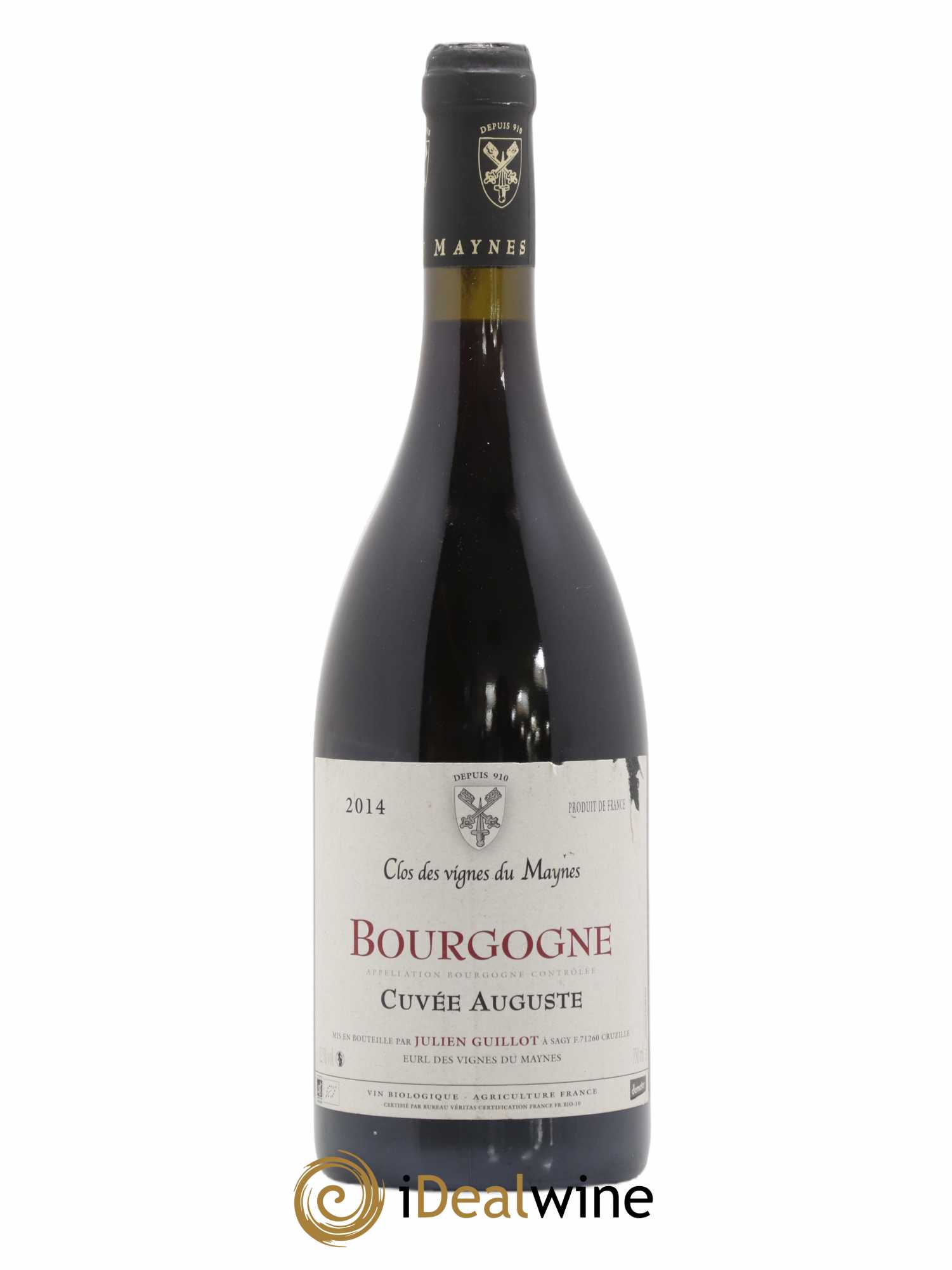 Bourgogne Cuvée Auguste Les Vignes du Maynes 2014 - Lot de 1 bouteille - 0