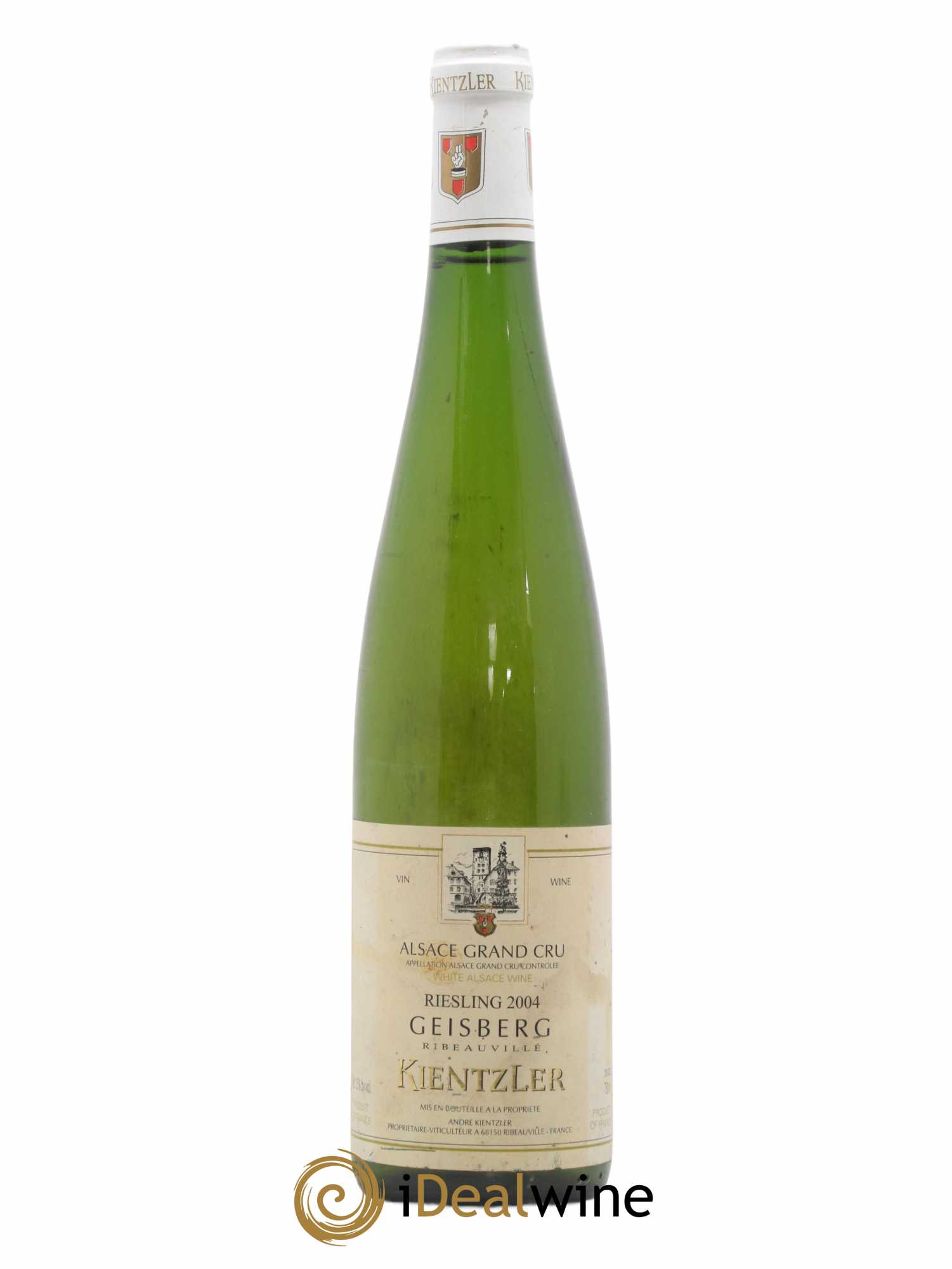 Alsace Riesling Grand Cru Geisberg Kientzler 2004 - Lot de 1 bouteille - 0