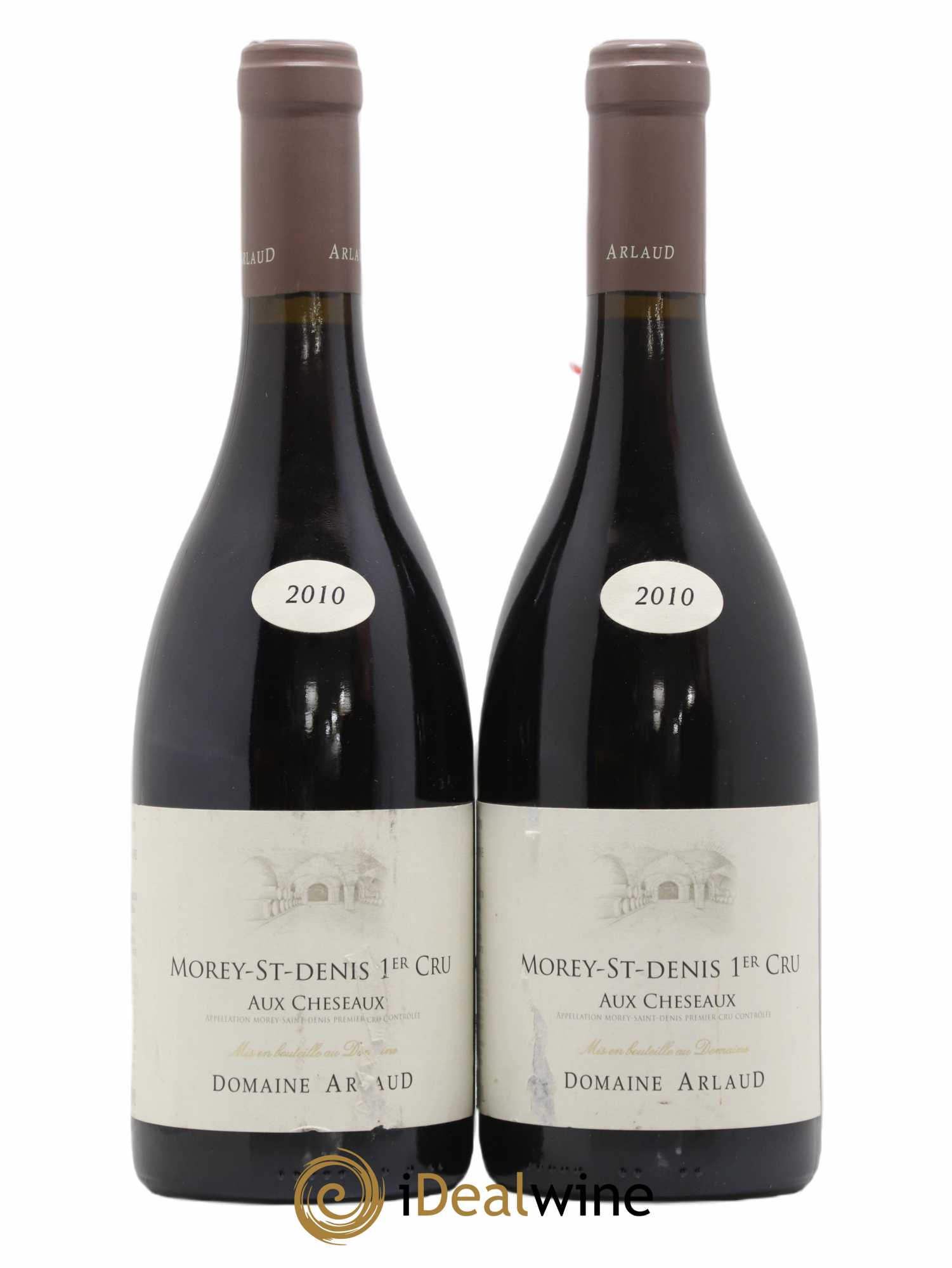 Morey-Saint-Denis 1er Cru Aux Chéseaux Arlaud 2010 - Lot de 2 bouteilles - 0