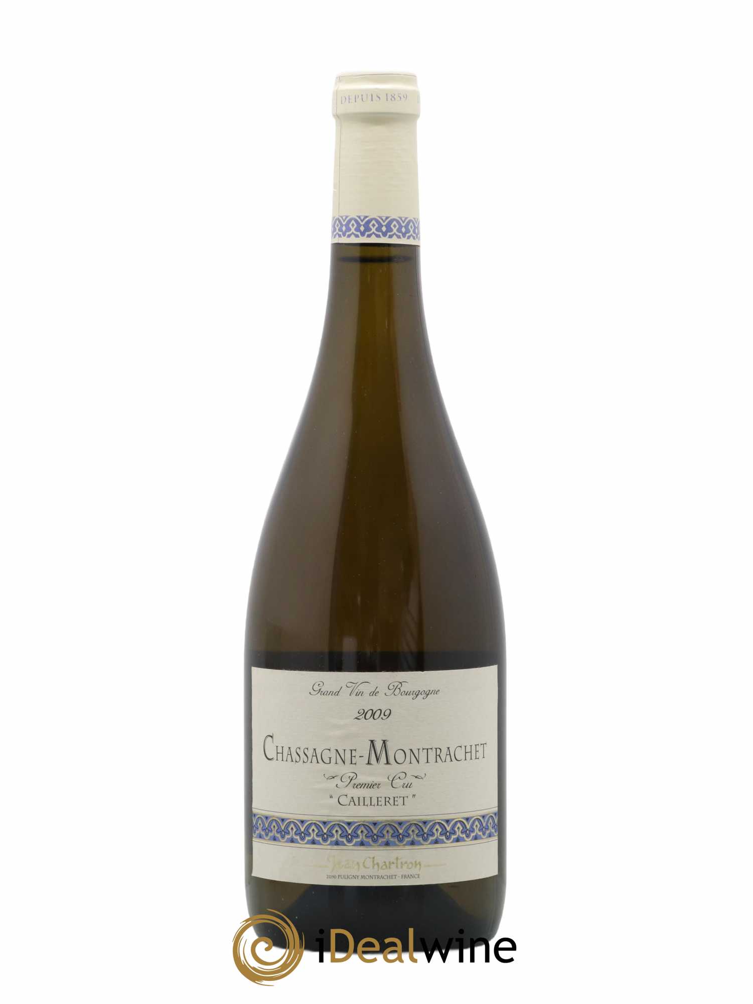 Chassagne-Montrachet 1er Cru Cailleret Jean Chartron (Domaine) 2009 - Lot de 1 bouteille - 0