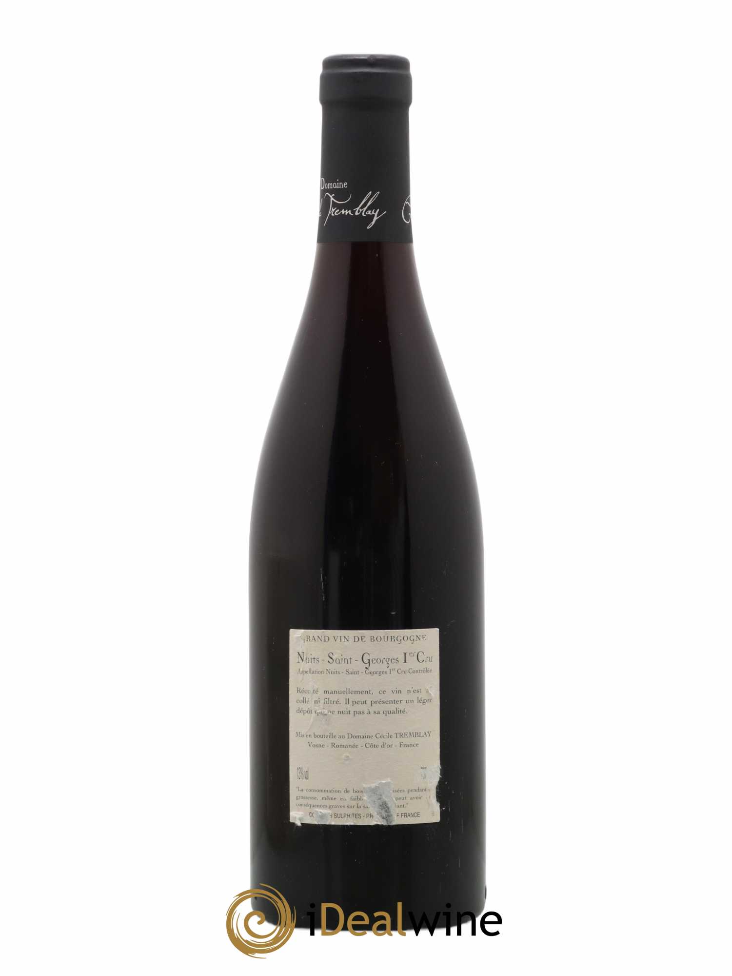Nuits-Saint-Georges 1er Cru Les Murgers Cécile Tremblay 2009 - Lot de 1 bouteille - 1